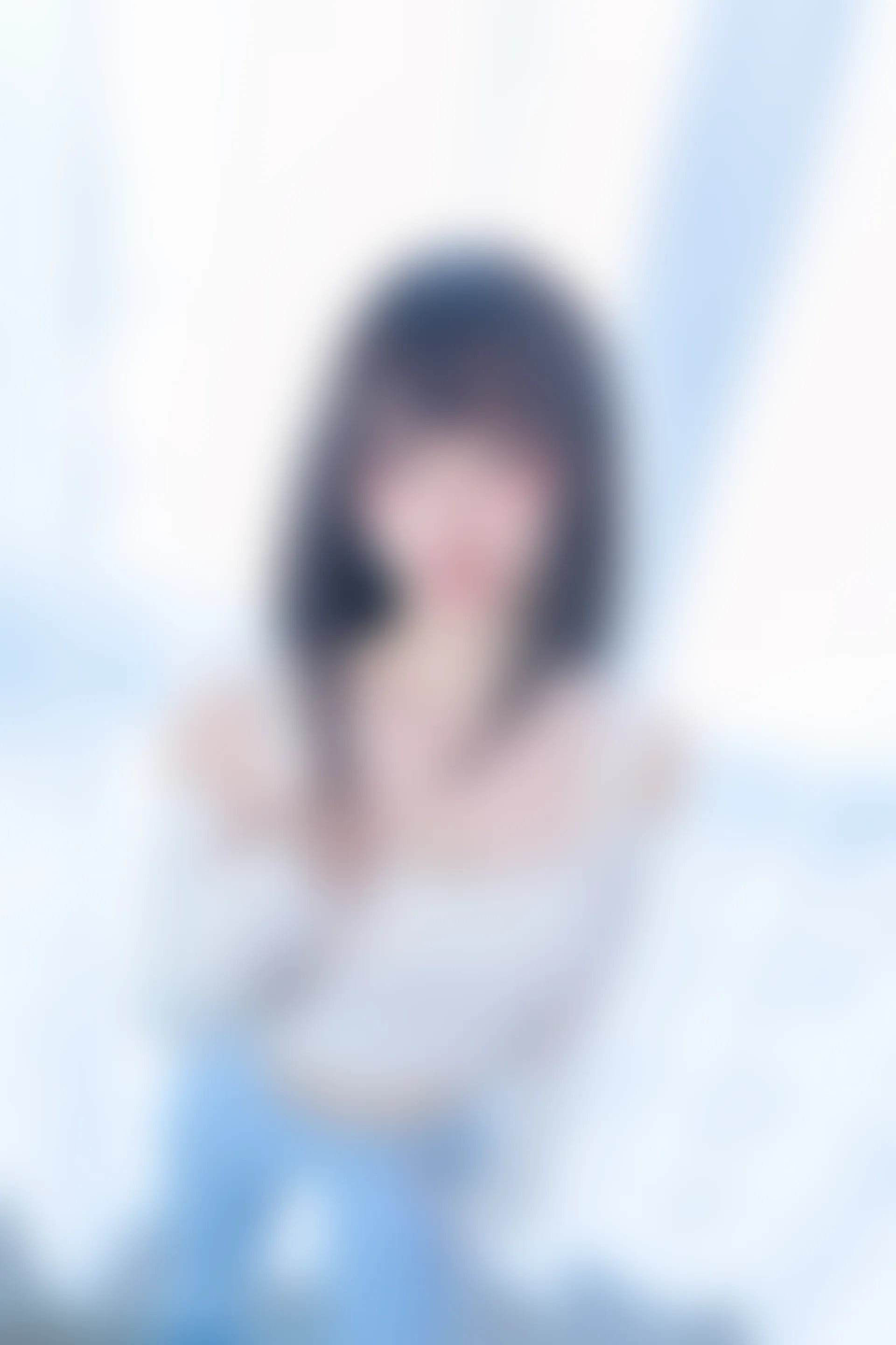 神楽坂真冬 第四季 序号7：《蓝白格》 [75P-170MB]内衣, 瑜伽服, 神楽坂真冬, 美腿, 美足