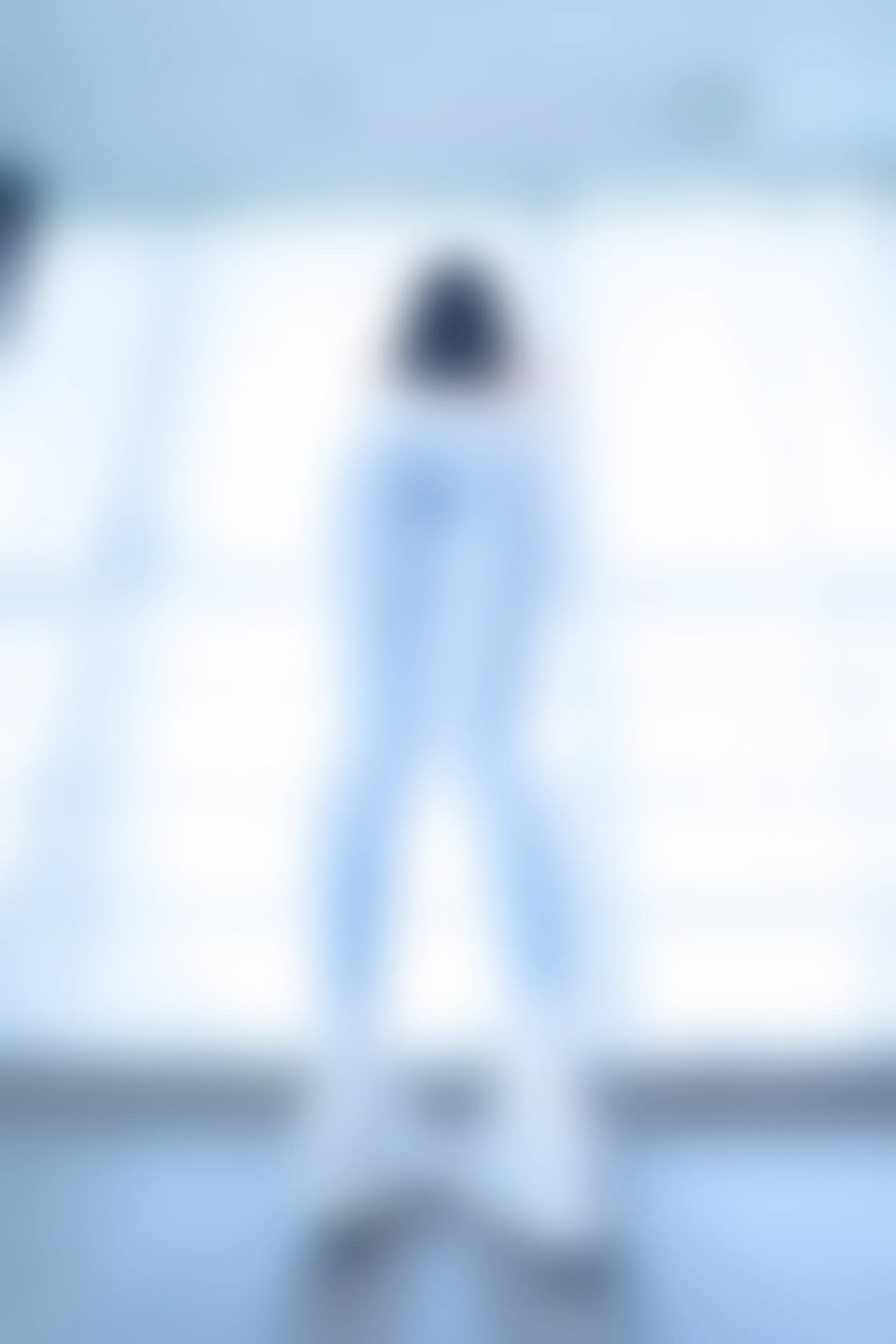 神楽坂真冬 第四季 序号7：《蓝白格》 [75P-170MB]内衣, 瑜伽服, 神楽坂真冬, 美腿, 美足