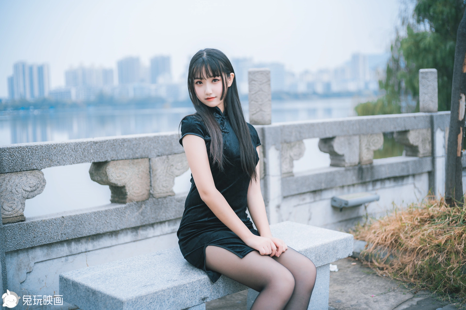 C45.006 黑色旗袍游园会 [40P-421MB]