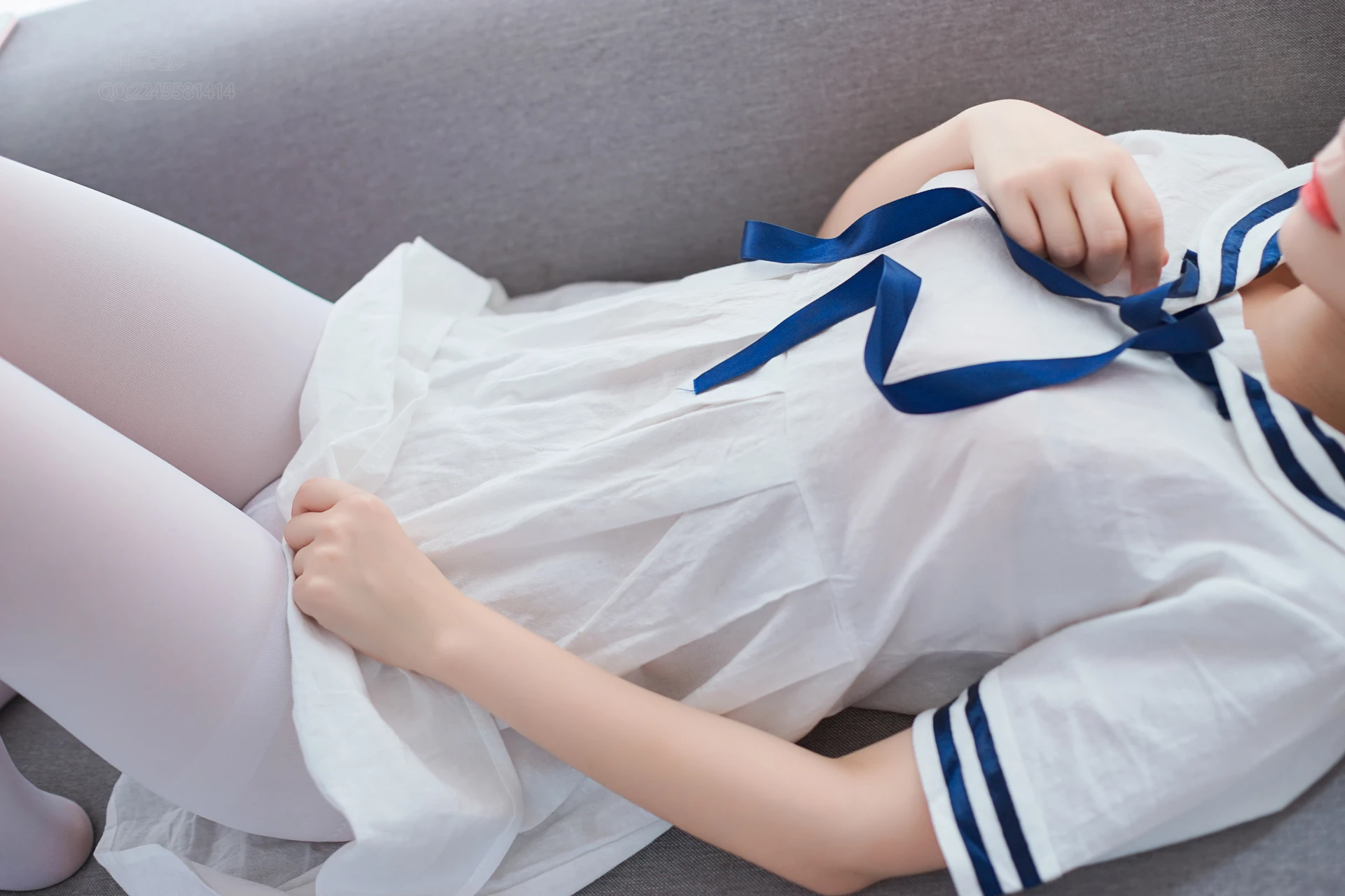 轻兰映画 VOL.006 [58P-559M]可爱, 白丝, 美腿, 美足, 轻兰映画