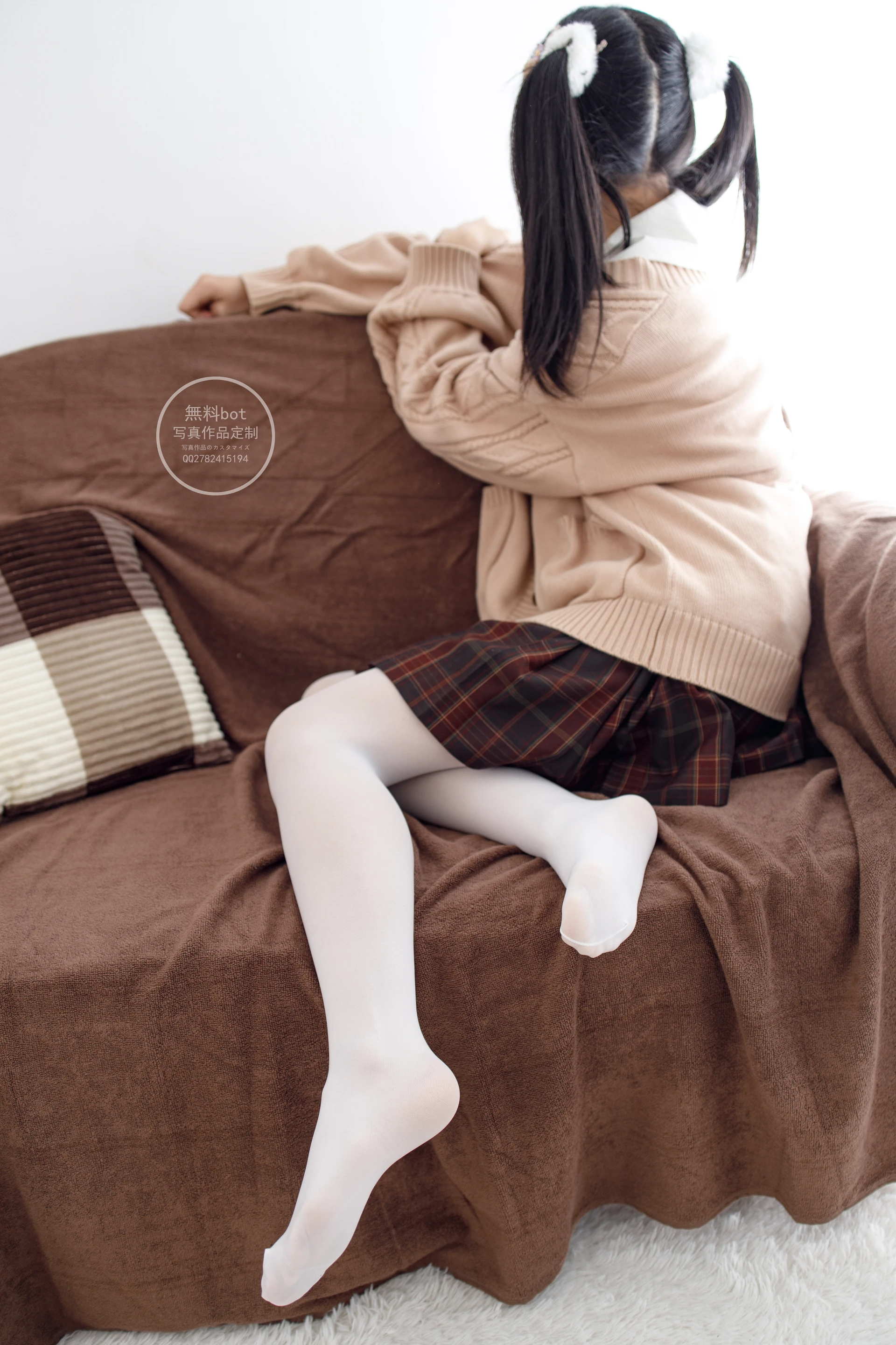 森萝财团 有料-17 [86P-1.26G]JK, JK制服, 可爱, 有料, 森萝财团, 白丝, 美足
