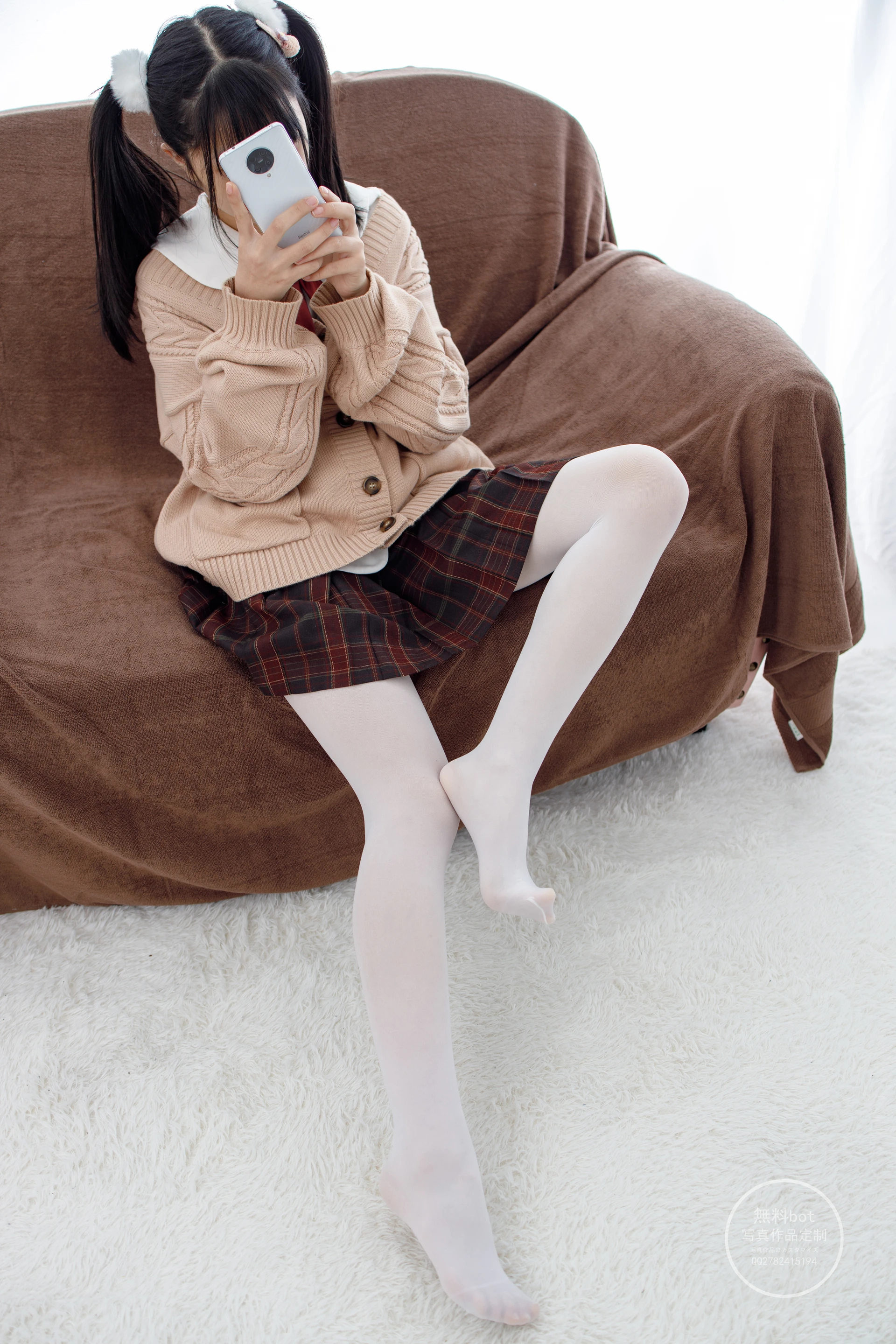 森萝财团 有料-17 [86P-1.26G]JK, JK制服, 可爱, 有料, 森萝财团, 白丝, 美足
