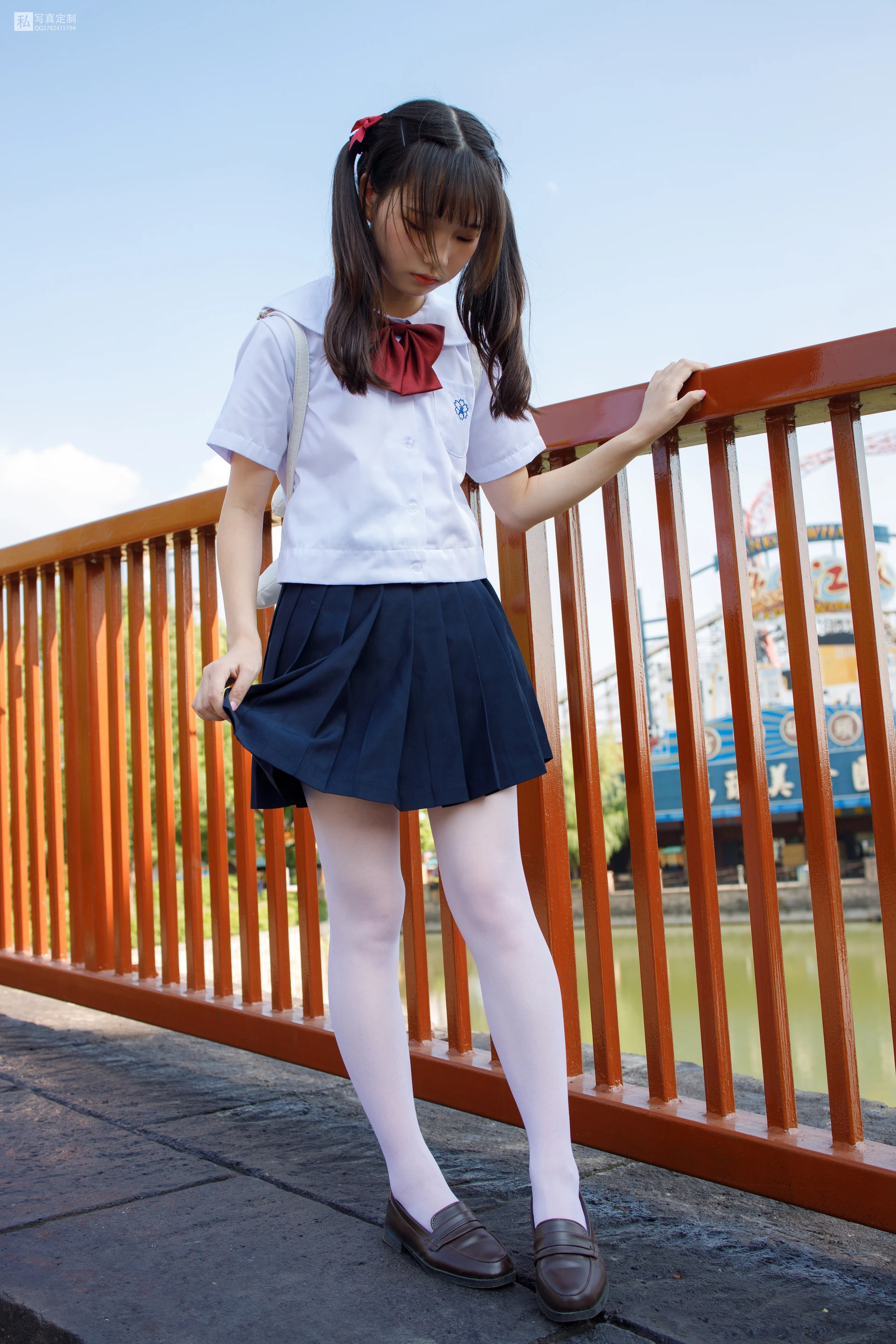 JKFUN-026 [75P1V-2.44G]JKFUN, 可爱, 森萝财团, 白丝, 美腿, 美足