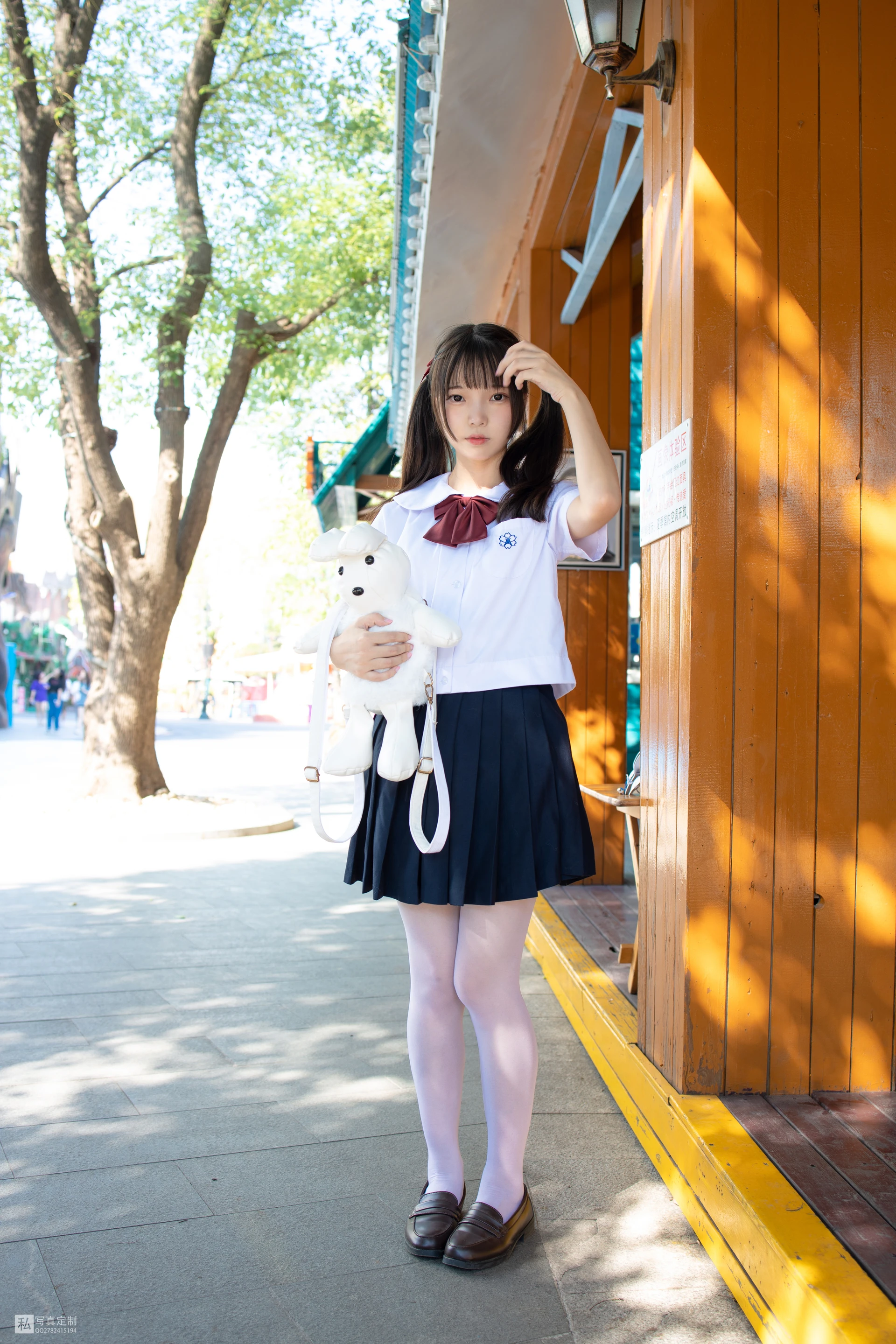 JKFUN-026 [75P1V-2.44G]JKFUN, 可爱, 森萝财团, 白丝, 美腿, 美足