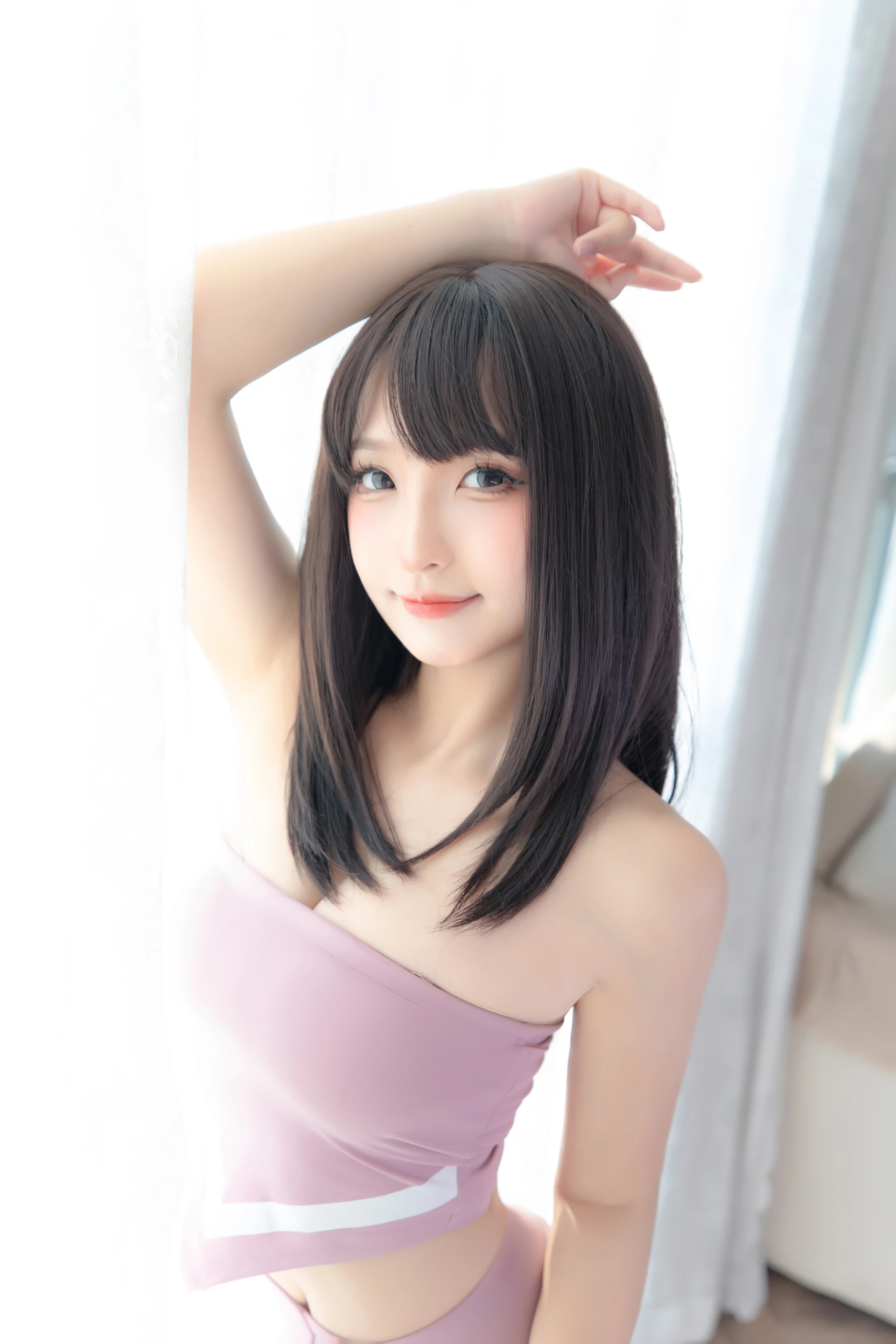 神楽坂真冬 第四季 序号10：《草莓蜜桃》 [75P-141MB]内衣, 瑜伽服, 神楽坂真冬, 美腿, 美足b