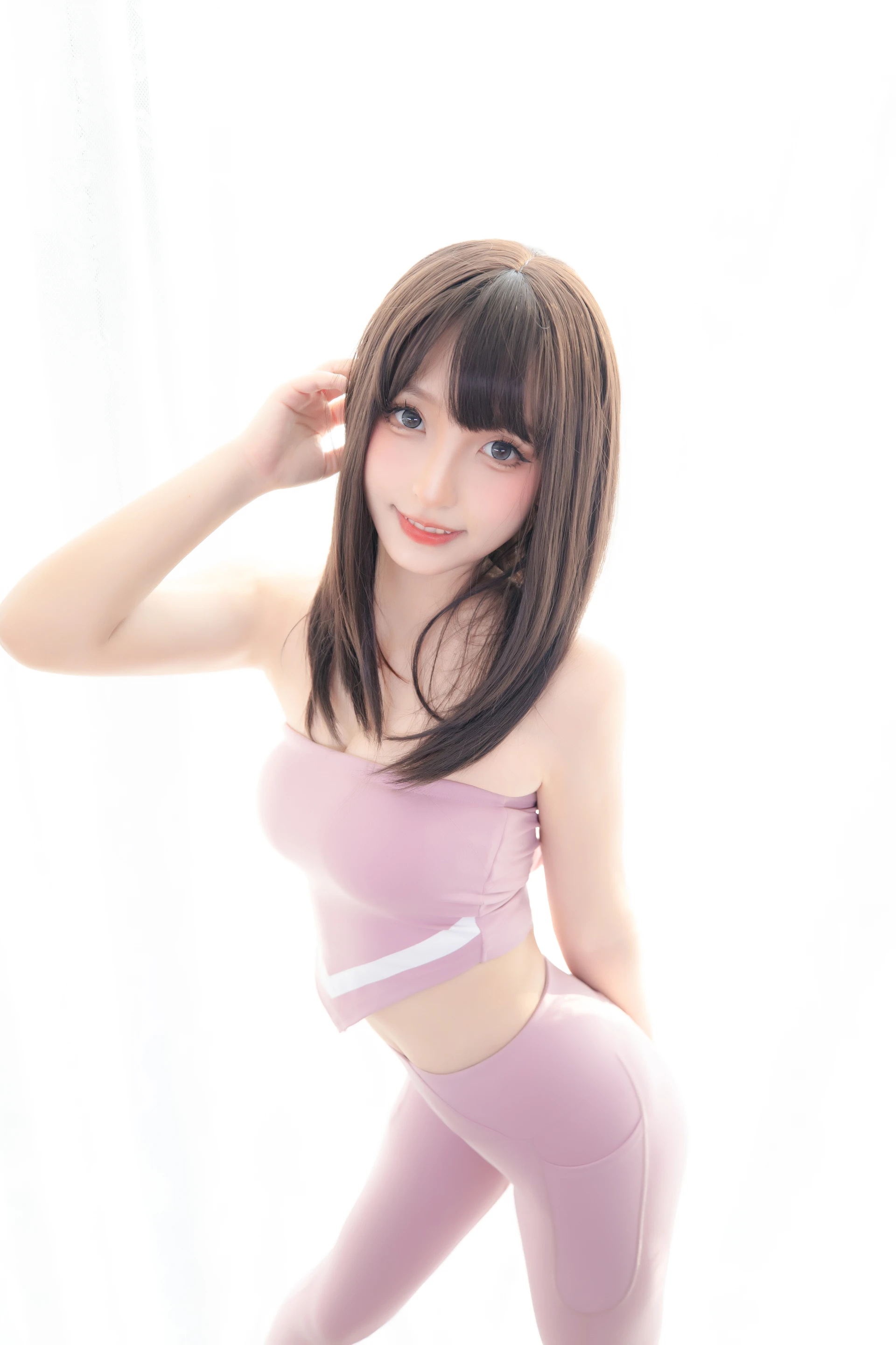 神楽坂真冬 第四季 序号10：《草莓蜜桃》 [75P-141MB]内衣, 瑜伽服, 神楽坂真冬, 美腿, 美足b