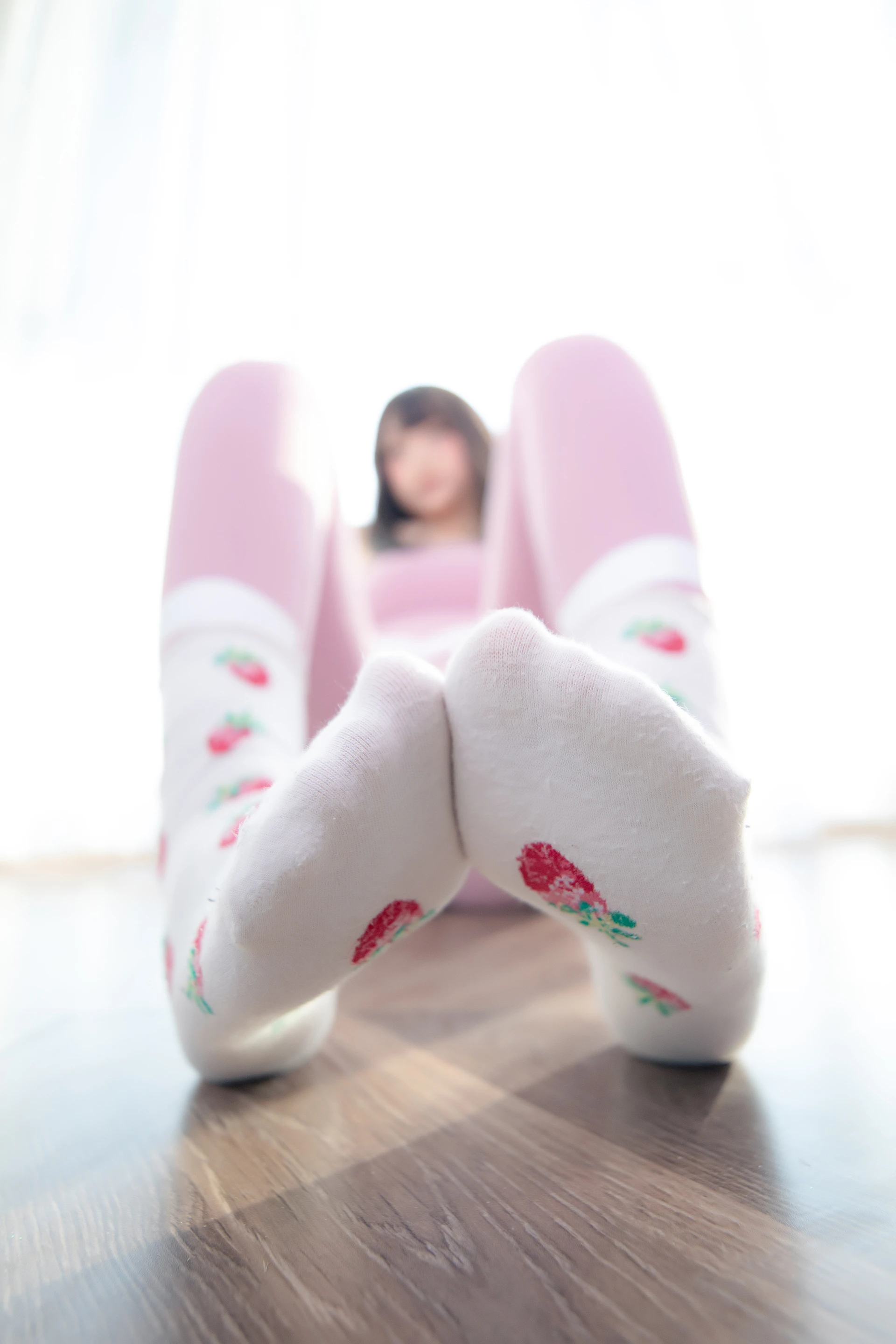 神楽坂真冬 第四季 序号10：《草莓蜜桃》 [75P-141MB]内衣, 瑜伽服, 神楽坂真冬, 美腿, 美足b