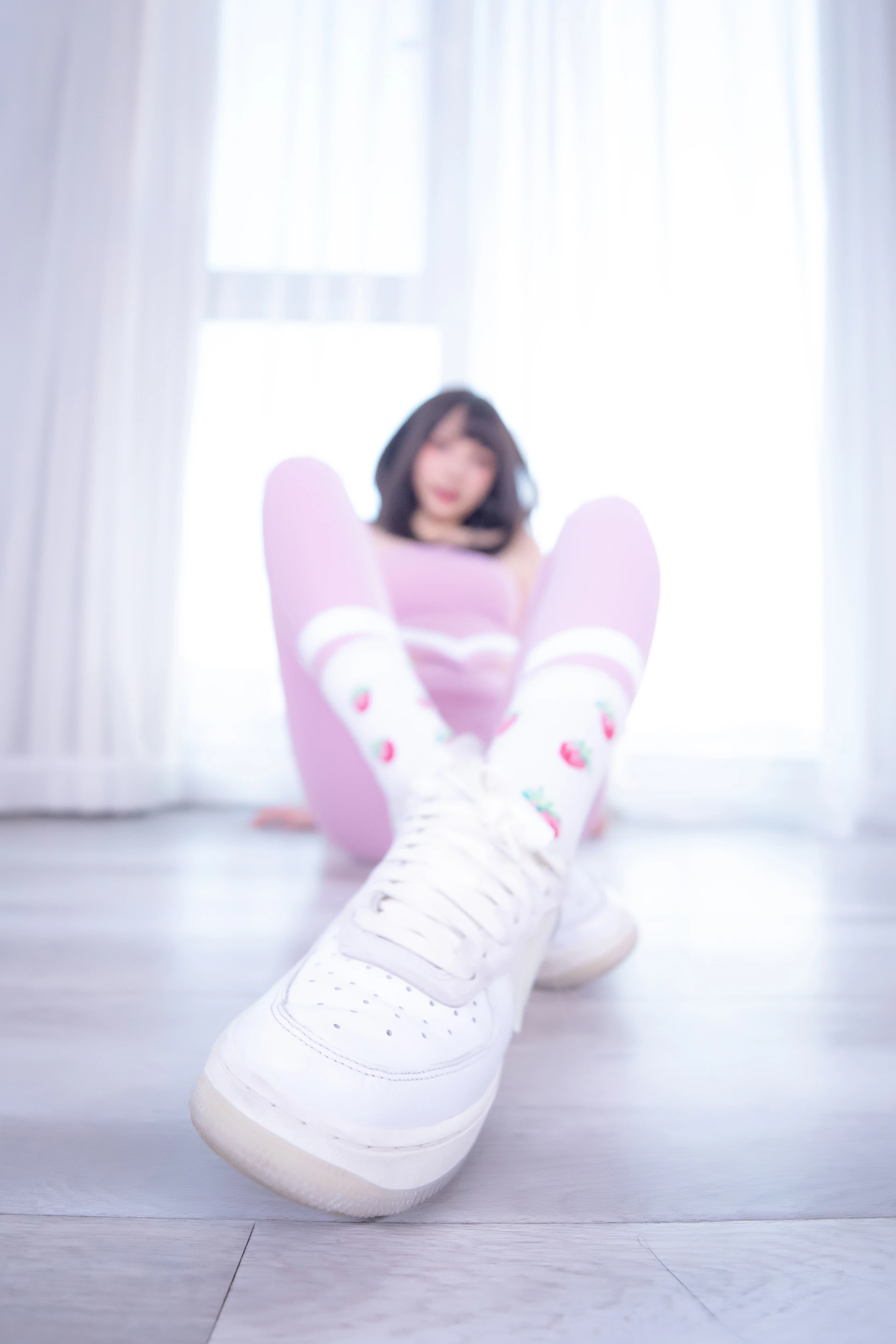 神楽坂真冬 第四季 序号10：《草莓蜜桃》 [75P-141MB]内衣, 瑜伽服, 神楽坂真冬, 美腿, 美足b