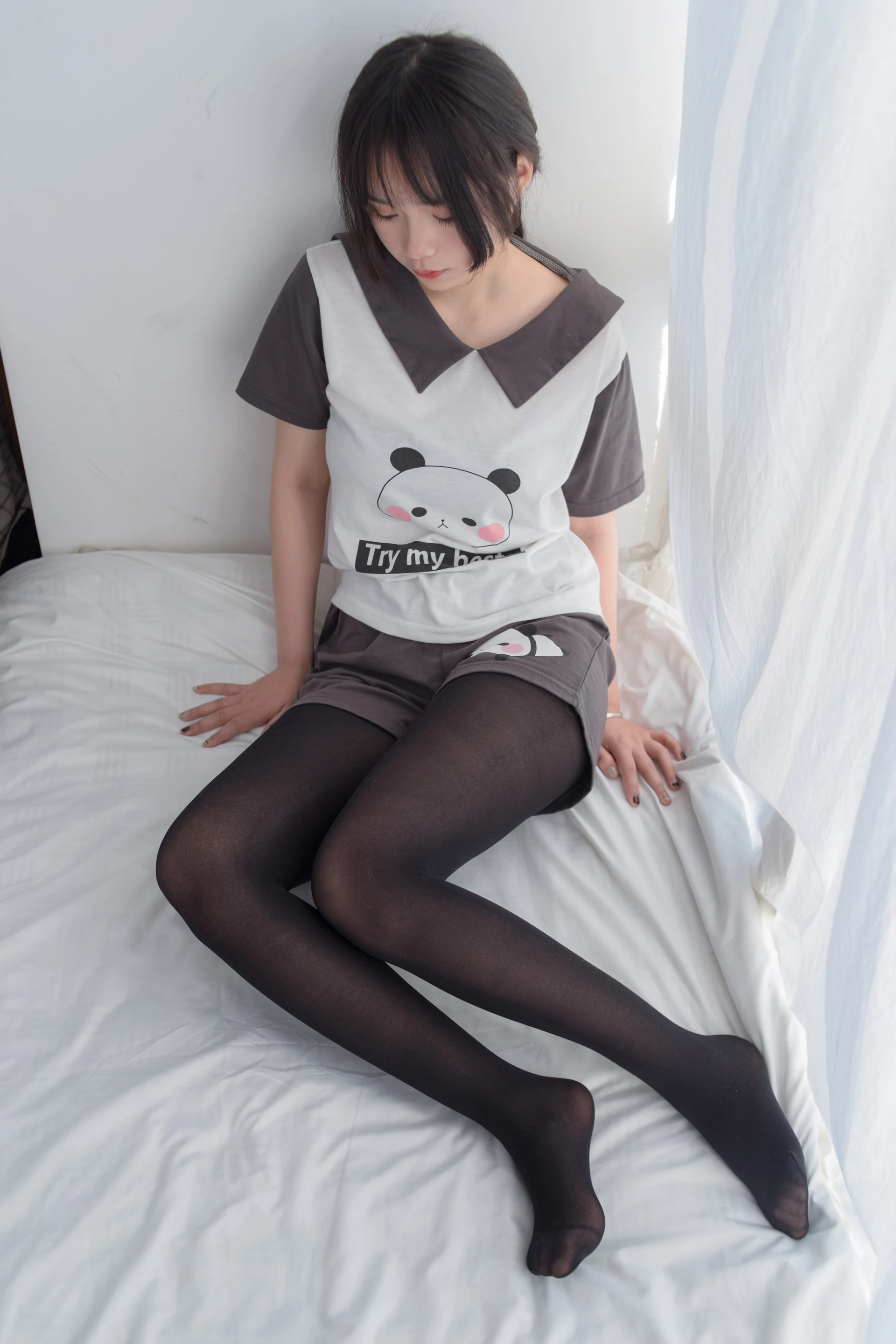 轻兰映画 SPL.012 [87P1V-510M]美腿, 美足, 轻兰映画, 黑丝