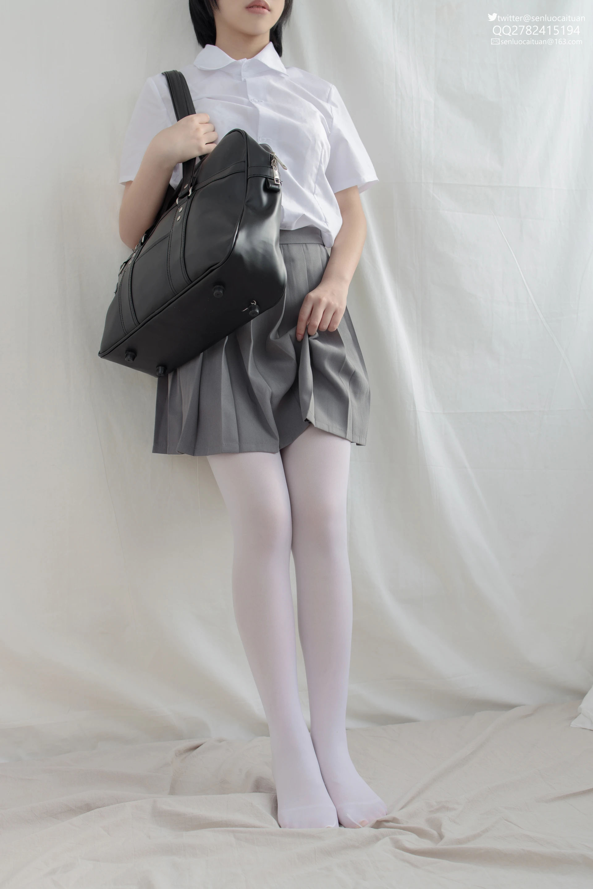 JKFUN GG-03 [96P1V-2.55G]GG, JKFUN, 可爱, 学生装, 森萝财团, 白丝, 美腿, 美足