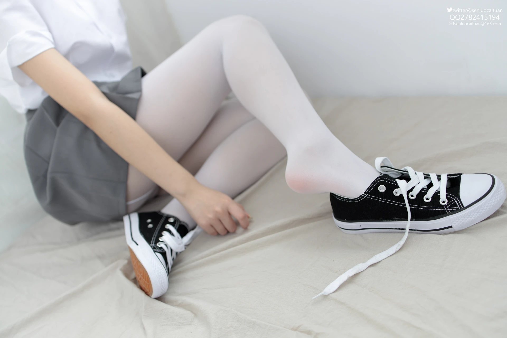 JKFUN GG-03 [96P1V-2.55G]GG, JKFUN, 可爱, 学生装, 森萝财团, 白丝, 美腿, 美足