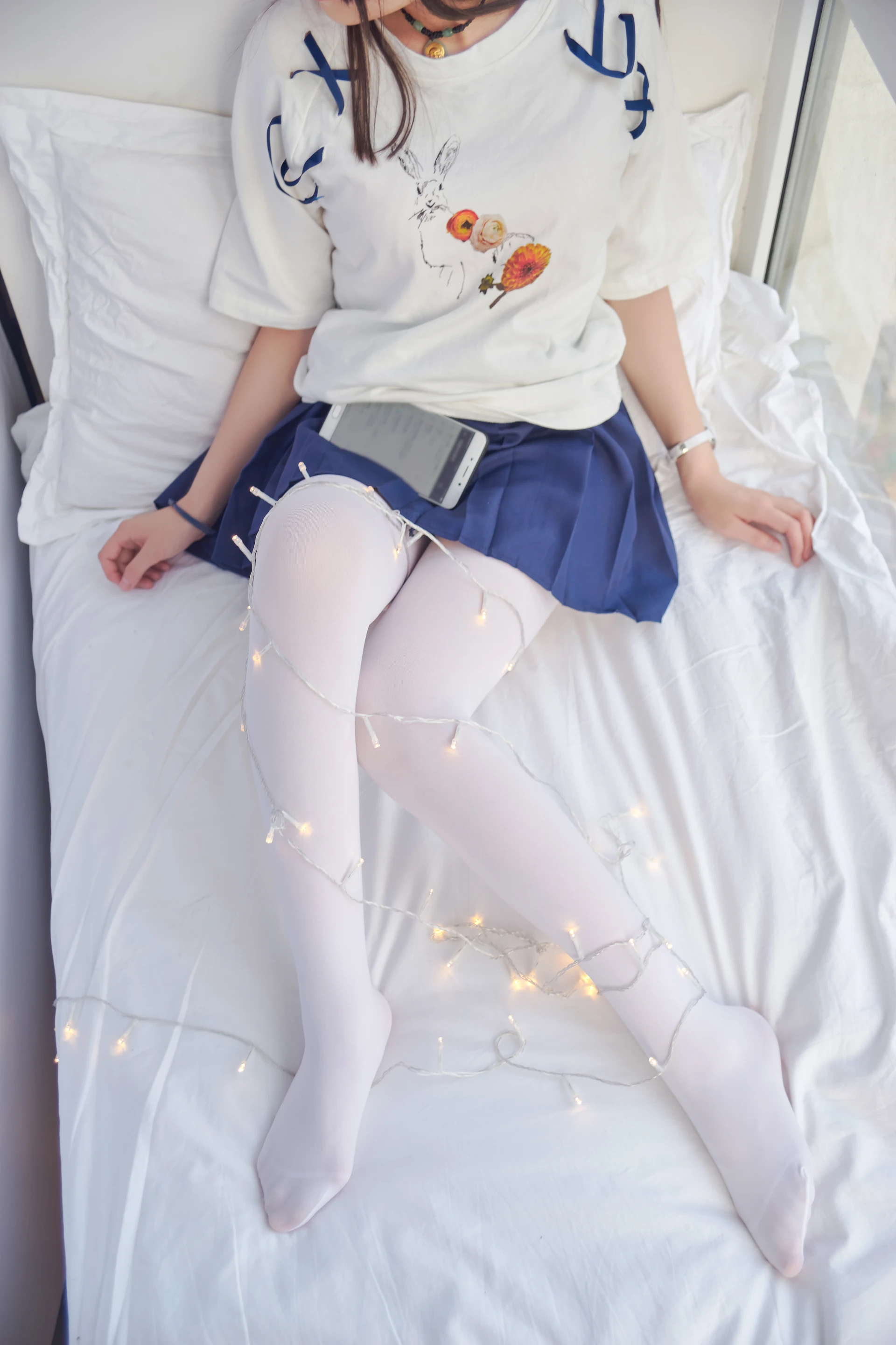 轻兰映画 VOL.018 [80P-875M]可爱, 白丝, 美腿, 美足, 轻兰映画