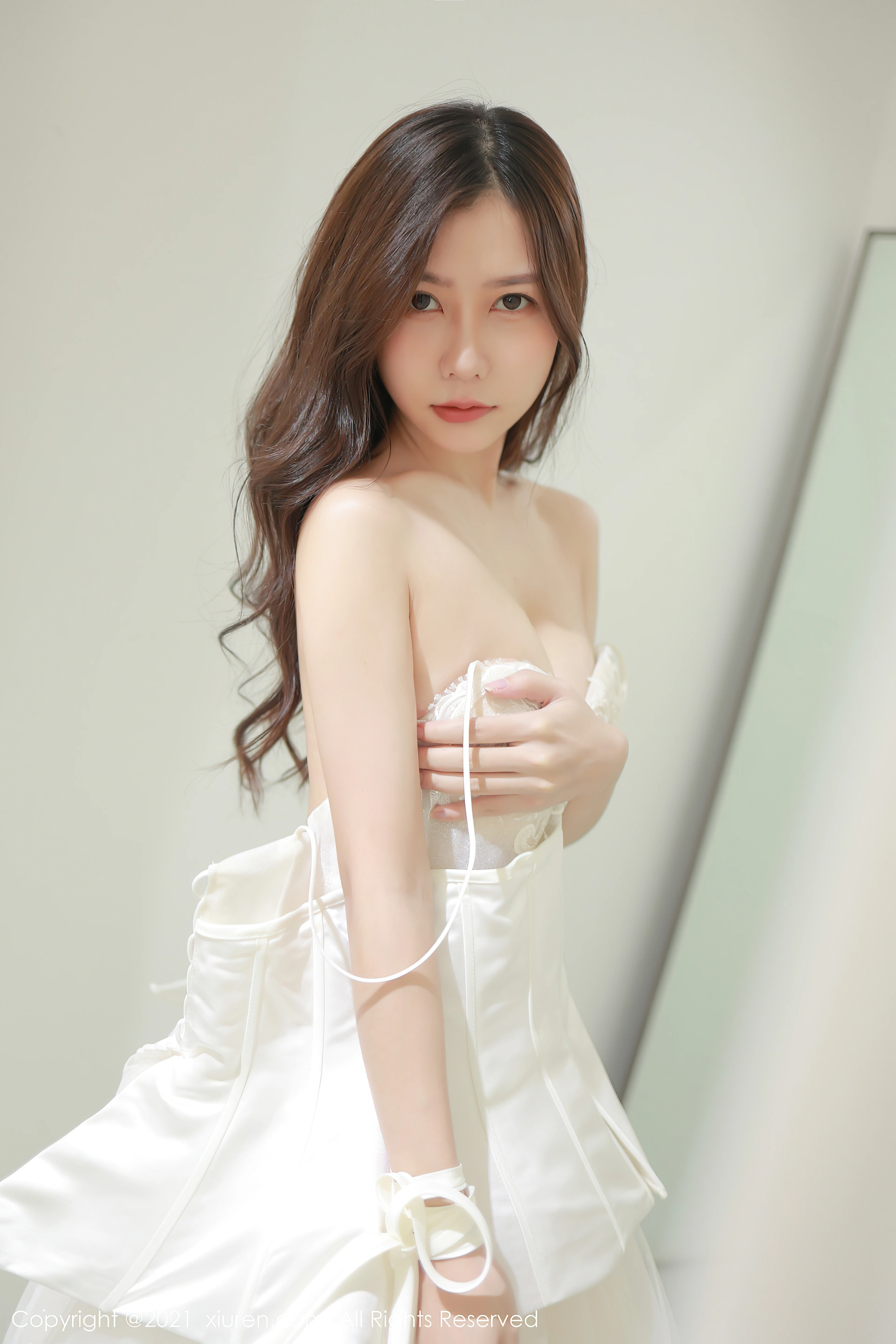XiuRen秀人网 2021.11.05 No.4170 尹甜甜 新娘婚纱[56+1P 507MB]