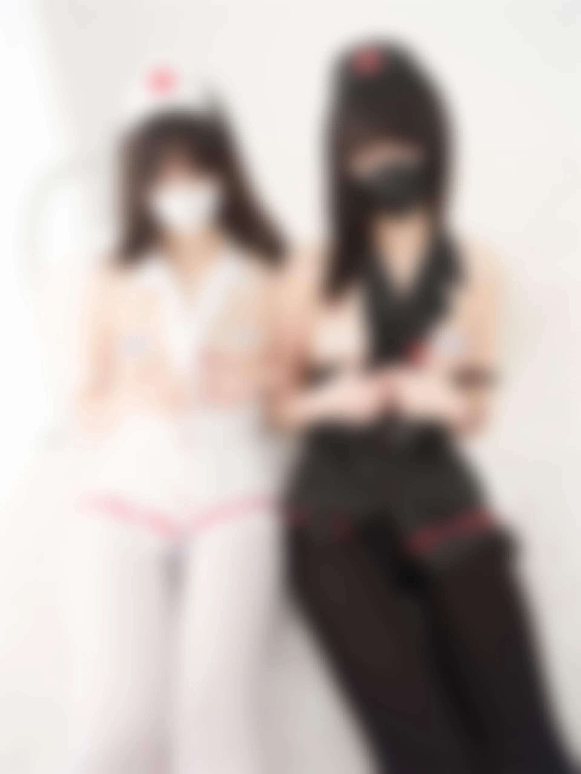 紧急企划 见希w 黑白护士 黑白姐妹花 [80P-704MB]内衣, 护士, 白丝, 紧急企划, 美腿, 美足, 见希w, 黑丝