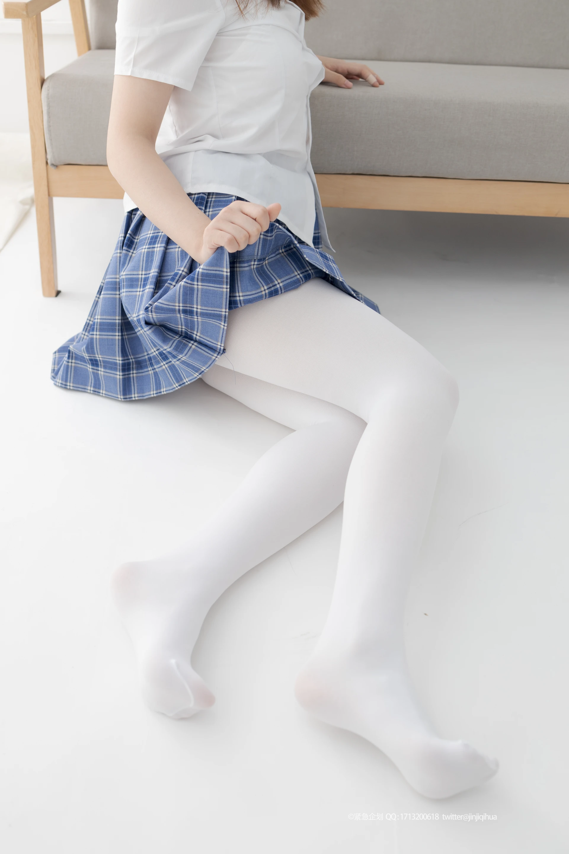 紧急企划 Q-001 [88P-0.98G]JK, JK制服, 制服, 可爱, 学生装, 白丝, 紧急企划, 美腿, 美足