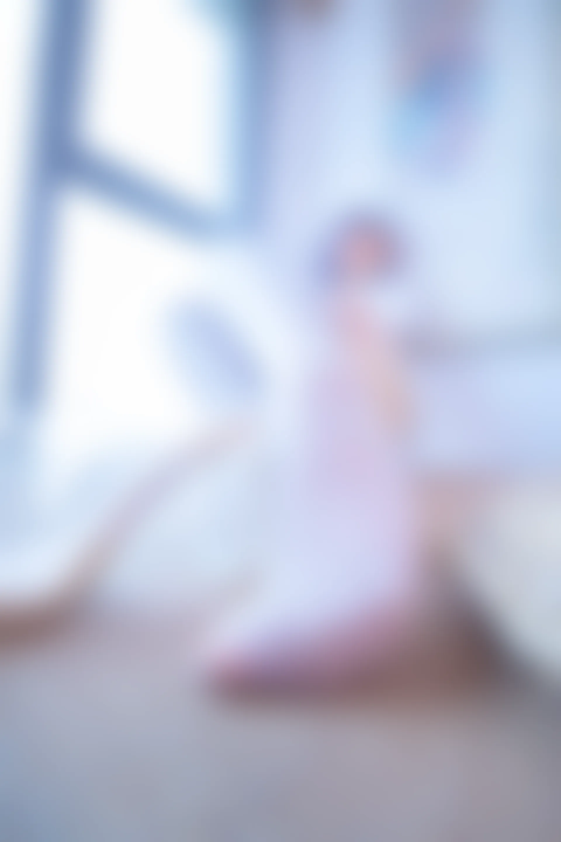 神楽坂真冬 第四季 序号4：《灰丝吊带JK》 [75P-201MB]JK制服, 内衣, 白丝, 神楽坂真冬, 美腿, 美足, 高跟鞋