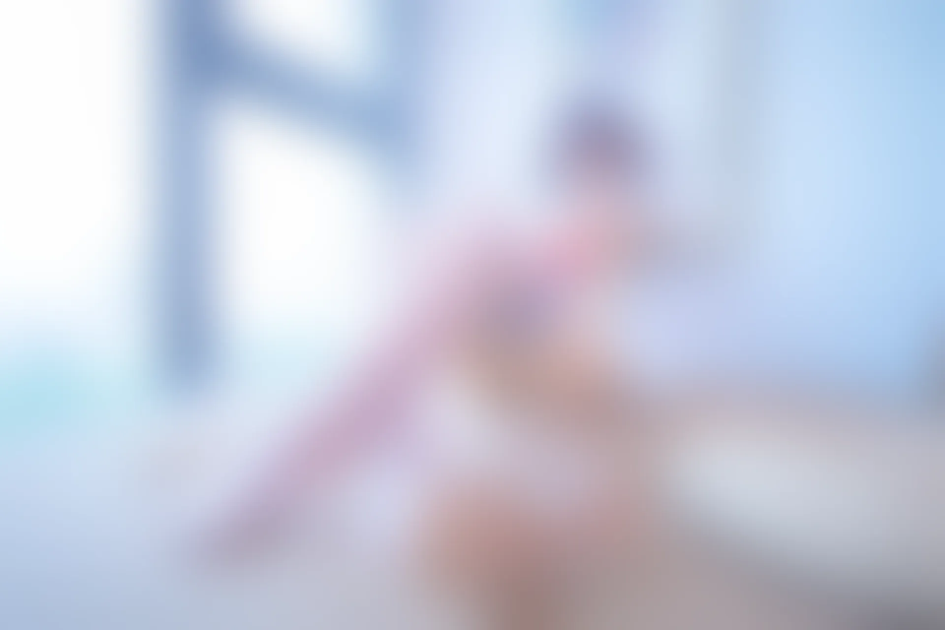 神楽坂真冬 第四季 序号4：《灰丝吊带JK》 [75P-201MB]JK制服, 内衣, 白丝, 神楽坂真冬, 美腿, 美足, 高跟鞋