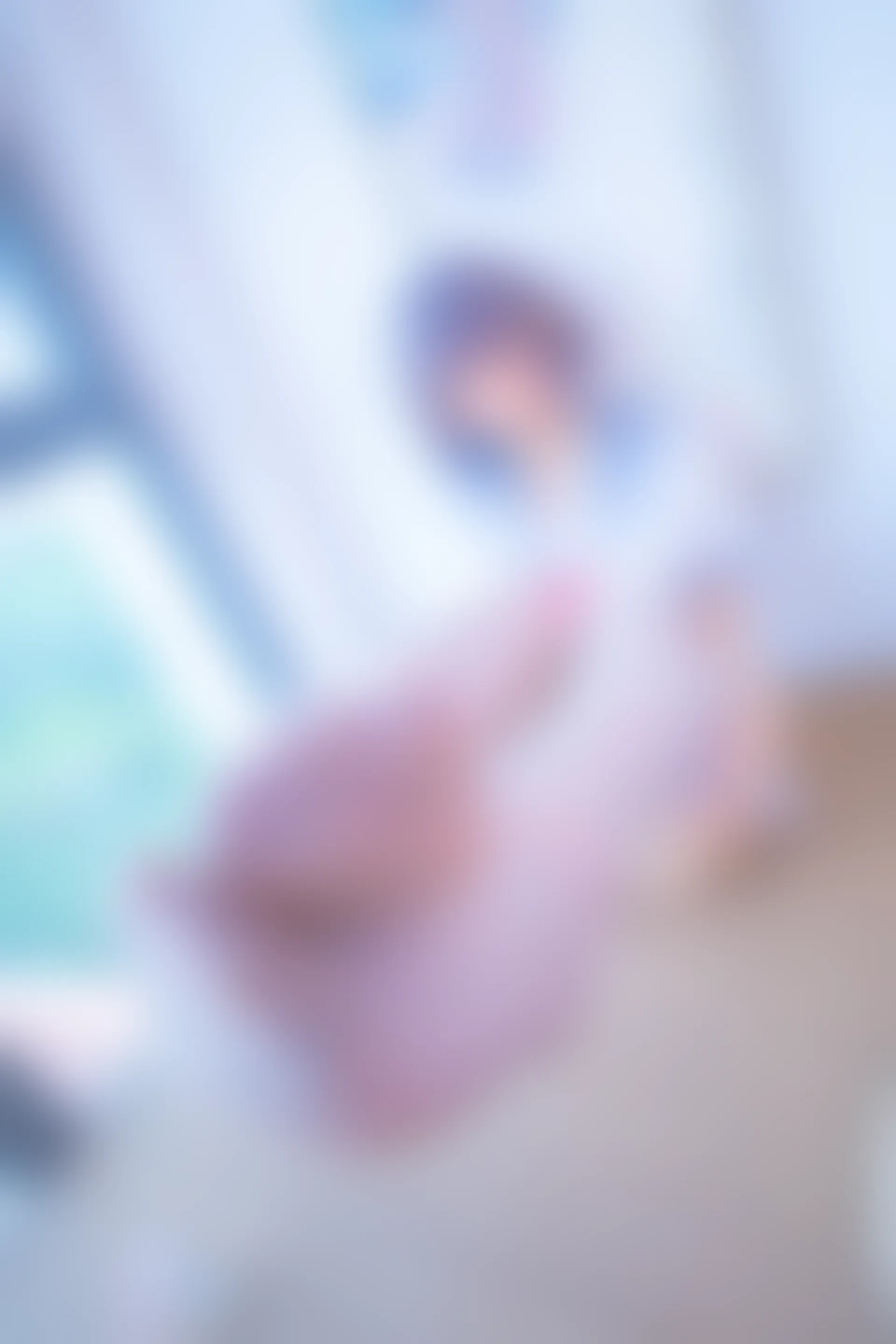 神楽坂真冬 第四季 序号4：《灰丝吊带JK》 [75P-201MB]JK制服, 内衣, 白丝, 神楽坂真冬, 美腿, 美足, 高跟鞋