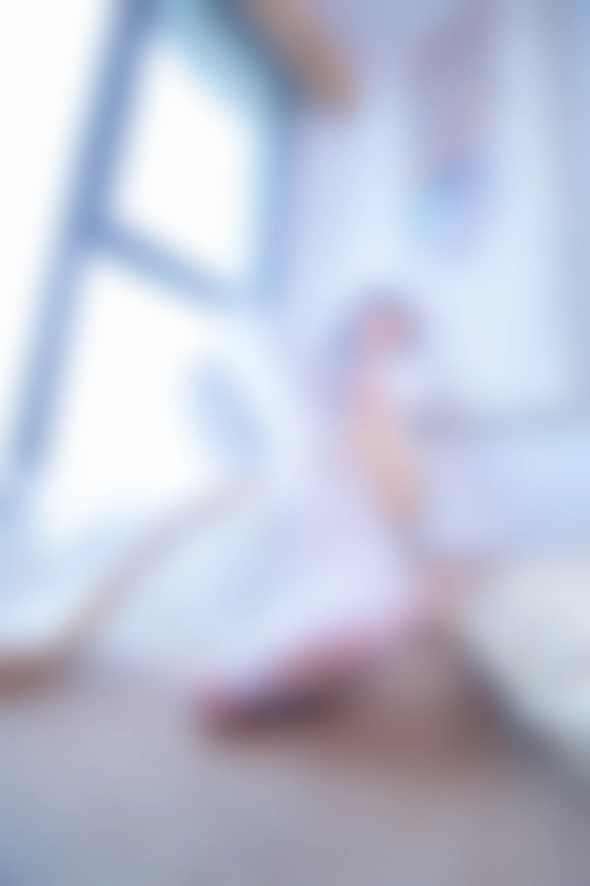 神楽坂真冬 第四季 序号4：《灰丝吊带JK》 [75P-201MB]JK制服, 内衣, 白丝, 神楽坂真冬, 美腿, 美足, 高跟鞋