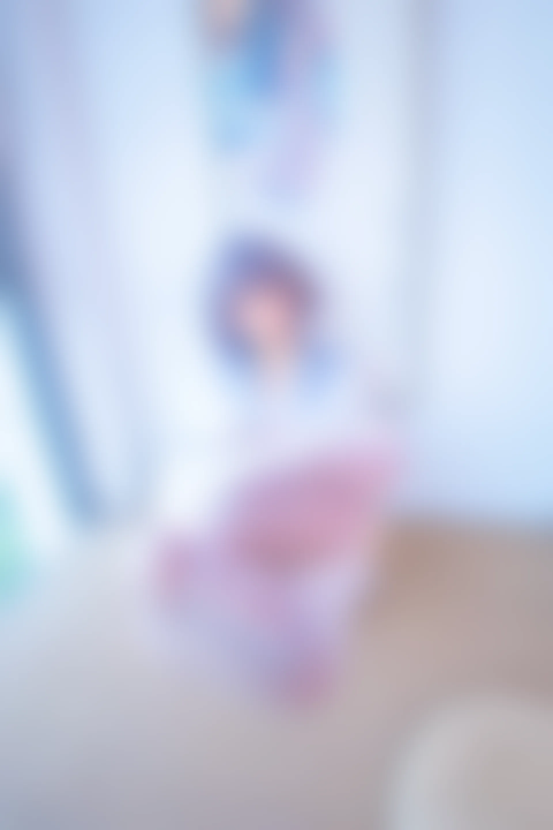 神楽坂真冬 第四季 序号4：《灰丝吊带JK》 [75P-201MB]JK制服, 内衣, 白丝, 神楽坂真冬, 美腿, 美足, 高跟鞋