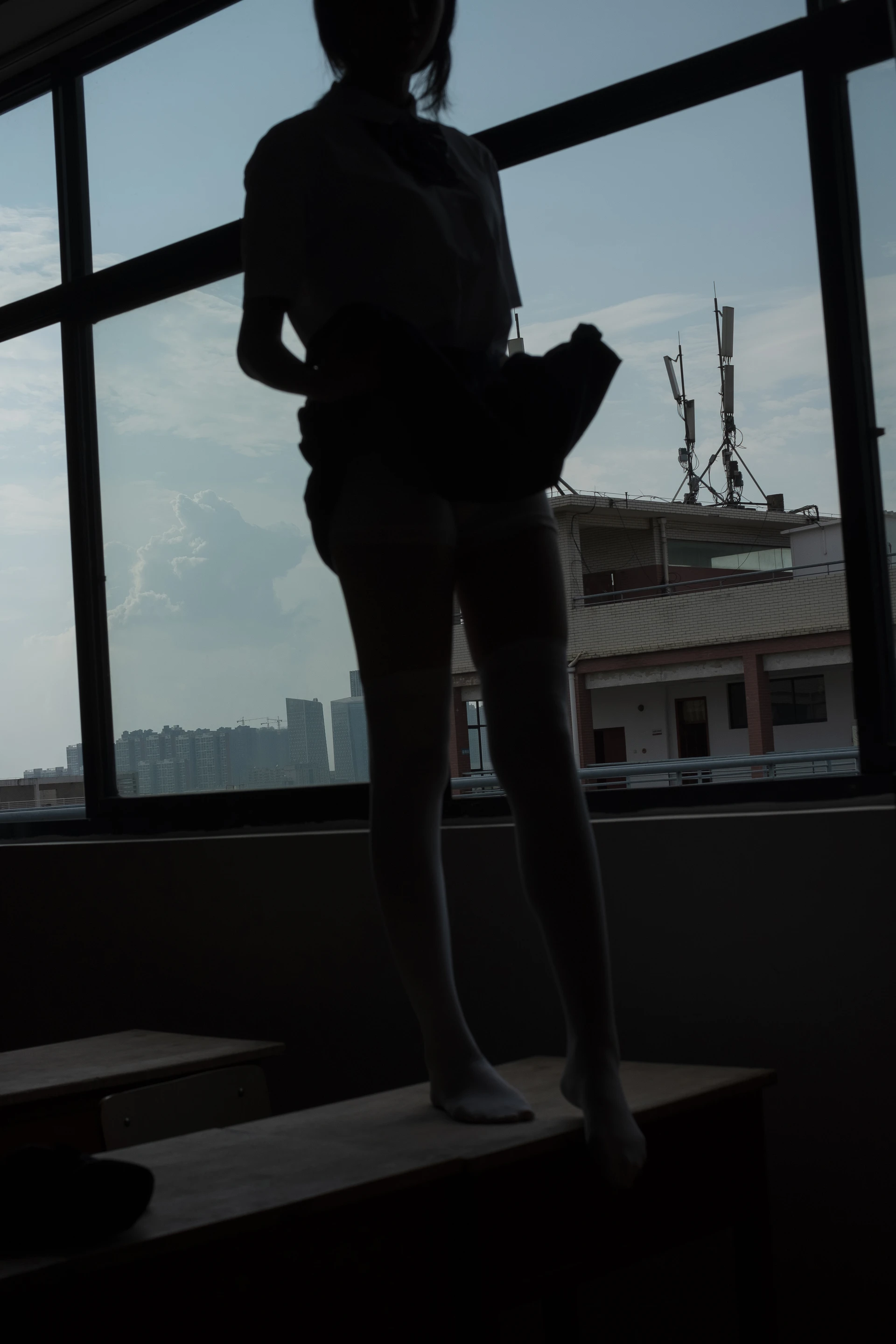 森萝财团 BETA-022 [66P-636M]—校服, 白丝, 美腿