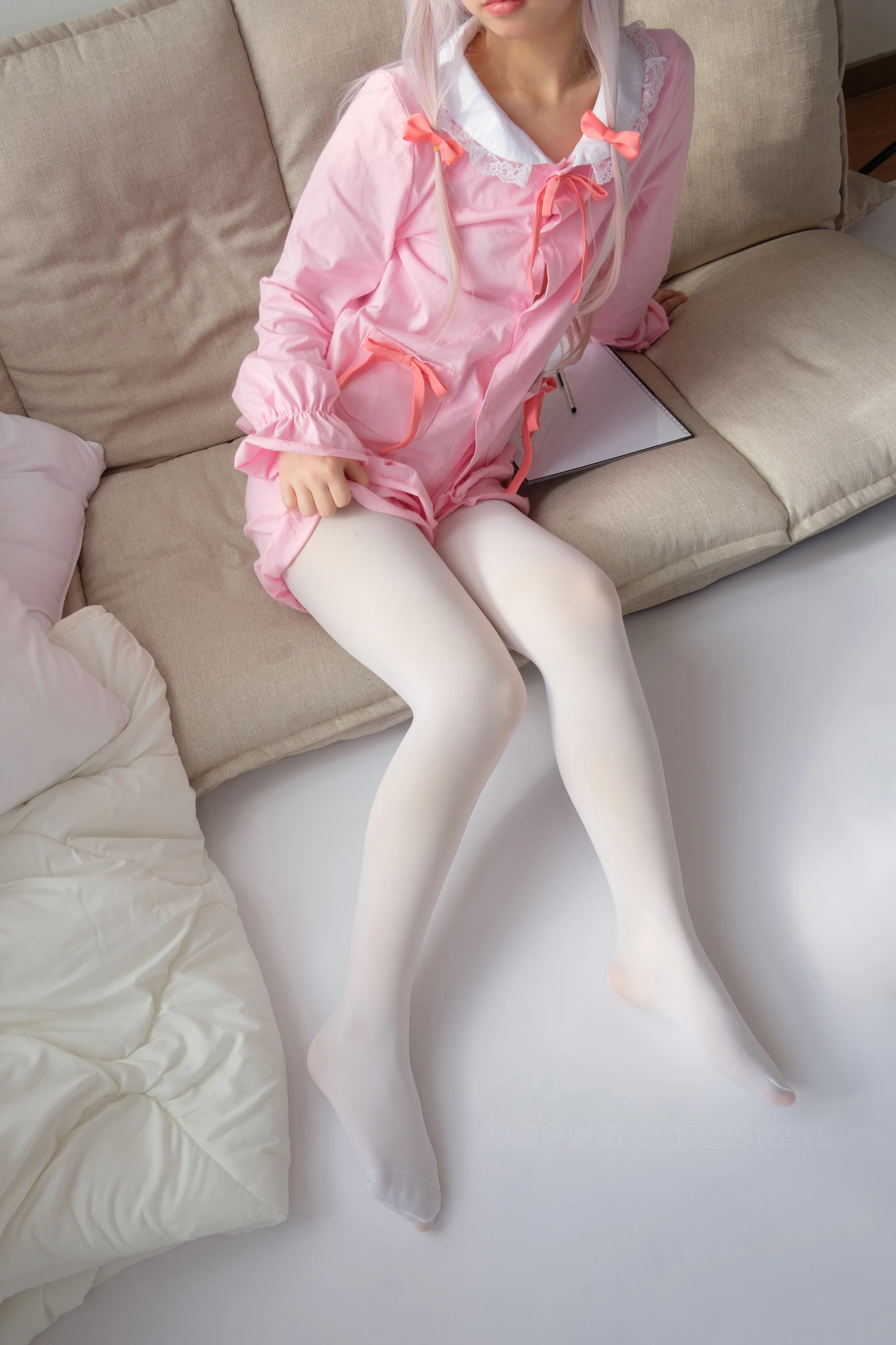 爱花写真 ALPHA-015 [102P-933M]森萝财团, 爱花写真, 白丝, 美腿, 美足