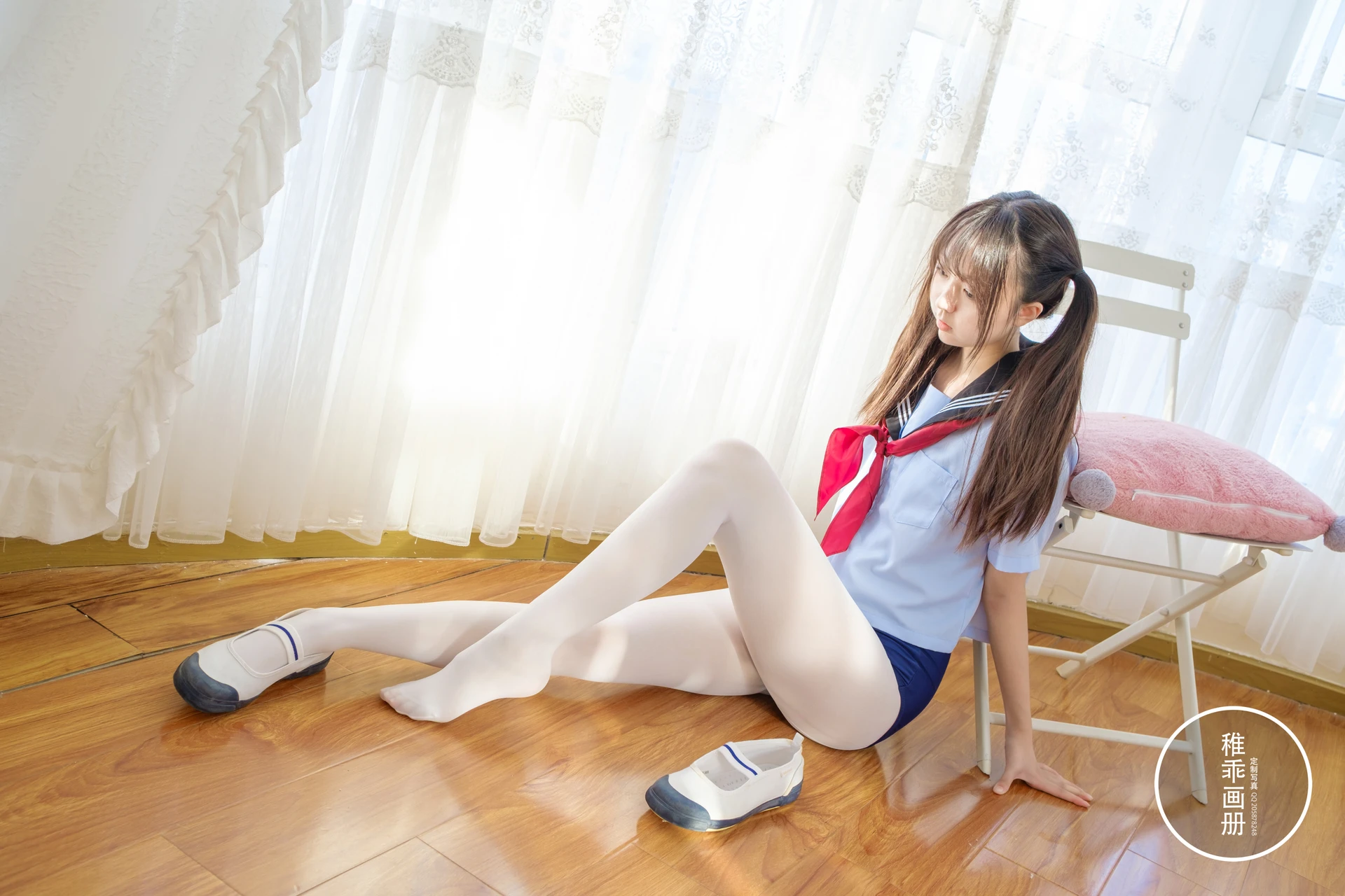 稚乖画册 生煎团团-02 白丝双马尾死库水 水手服 [84P1V-1.95GB]JK制服, 可爱, 死库水, 水手服, 生煎团团, 白丝, 稚乖画册, 美腿, 美足