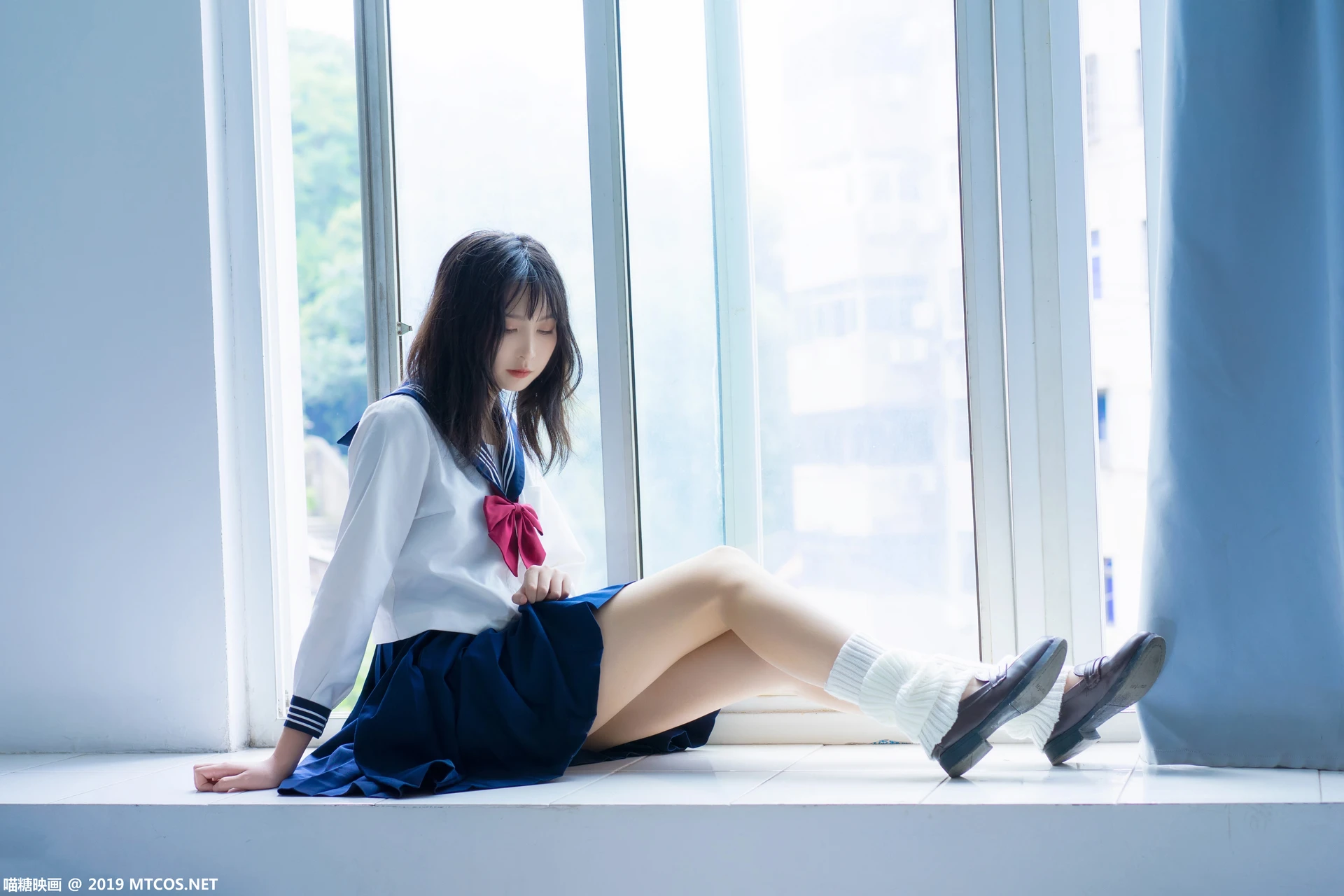 喵糖映画 VOL.014 [43P-335M]制服, 可爱, 喵糖映画, 学生装, 黑丝
