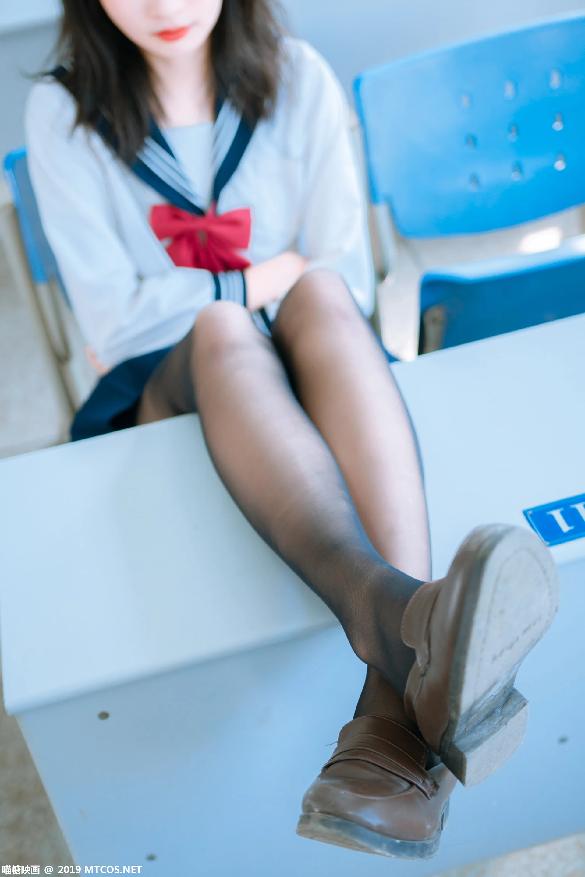 喵糖映画 VOL.014 [43P-335M]制服, 可爱, 喵糖映画, 学生装, 黑丝