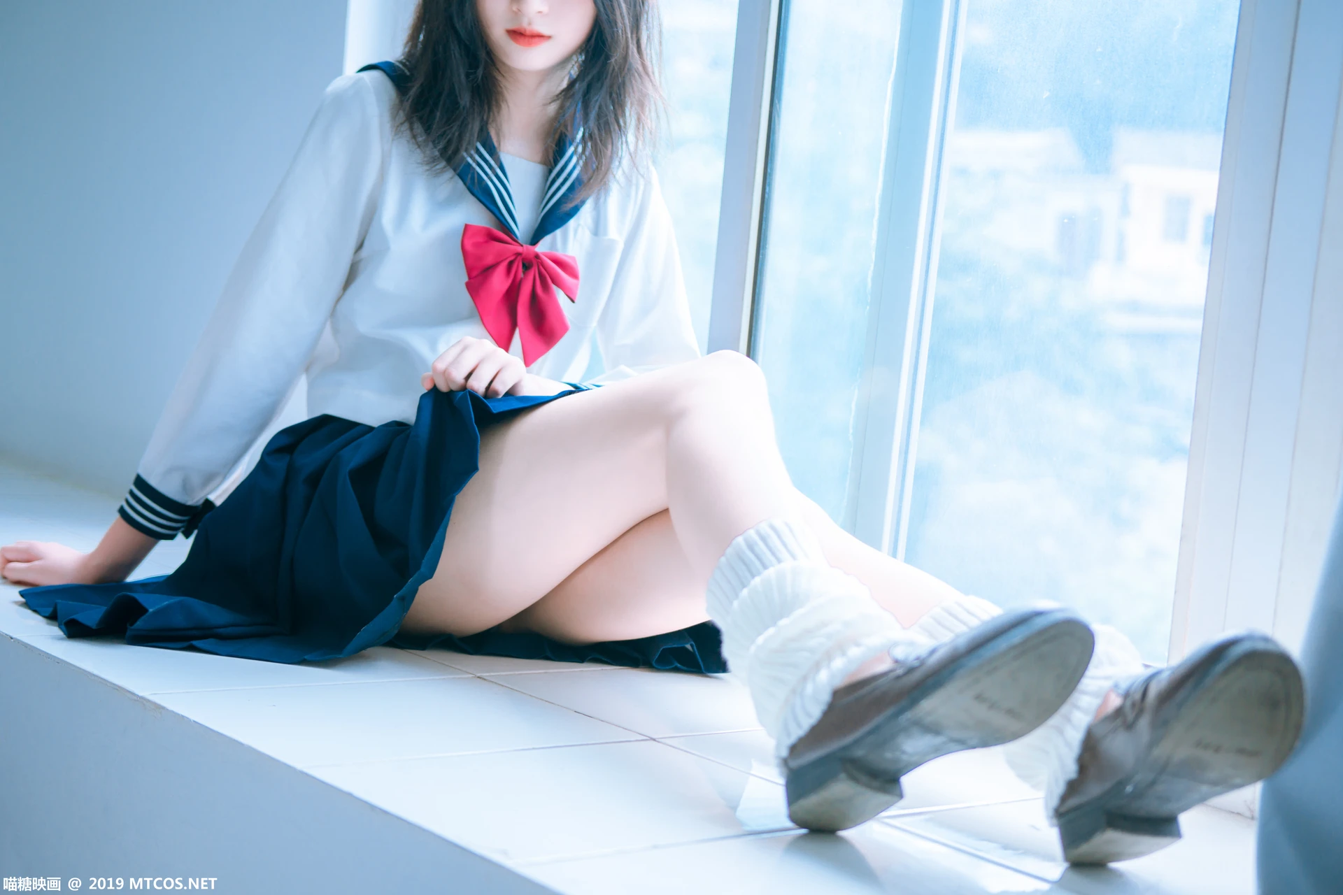 喵糖映画 VOL.014 [43P-335M]制服, 可爱, 喵糖映画, 学生装, 黑丝