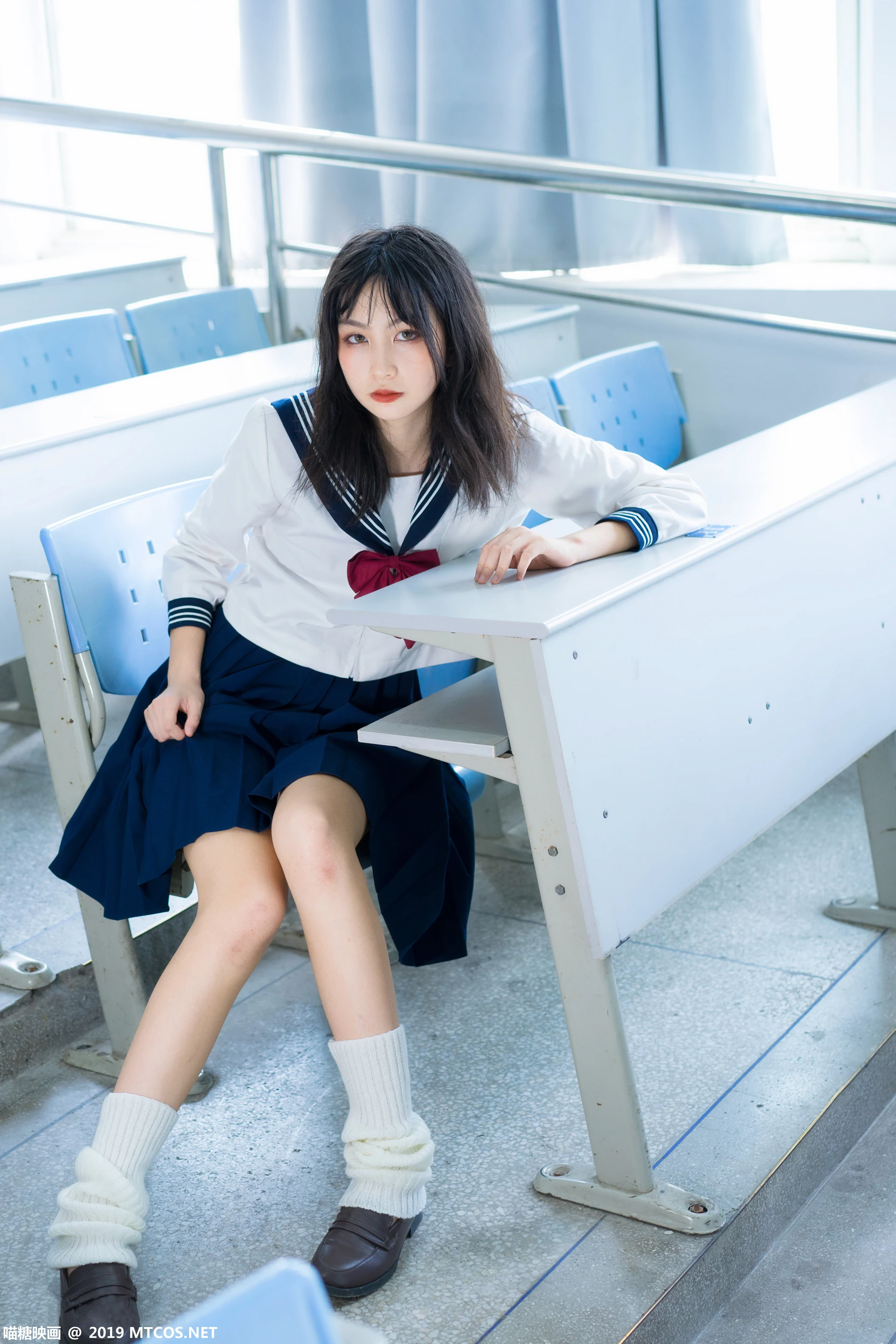 喵糖映画 VOL.014 [43P-335M]制服, 可爱, 喵糖映画, 学生装, 黑丝
