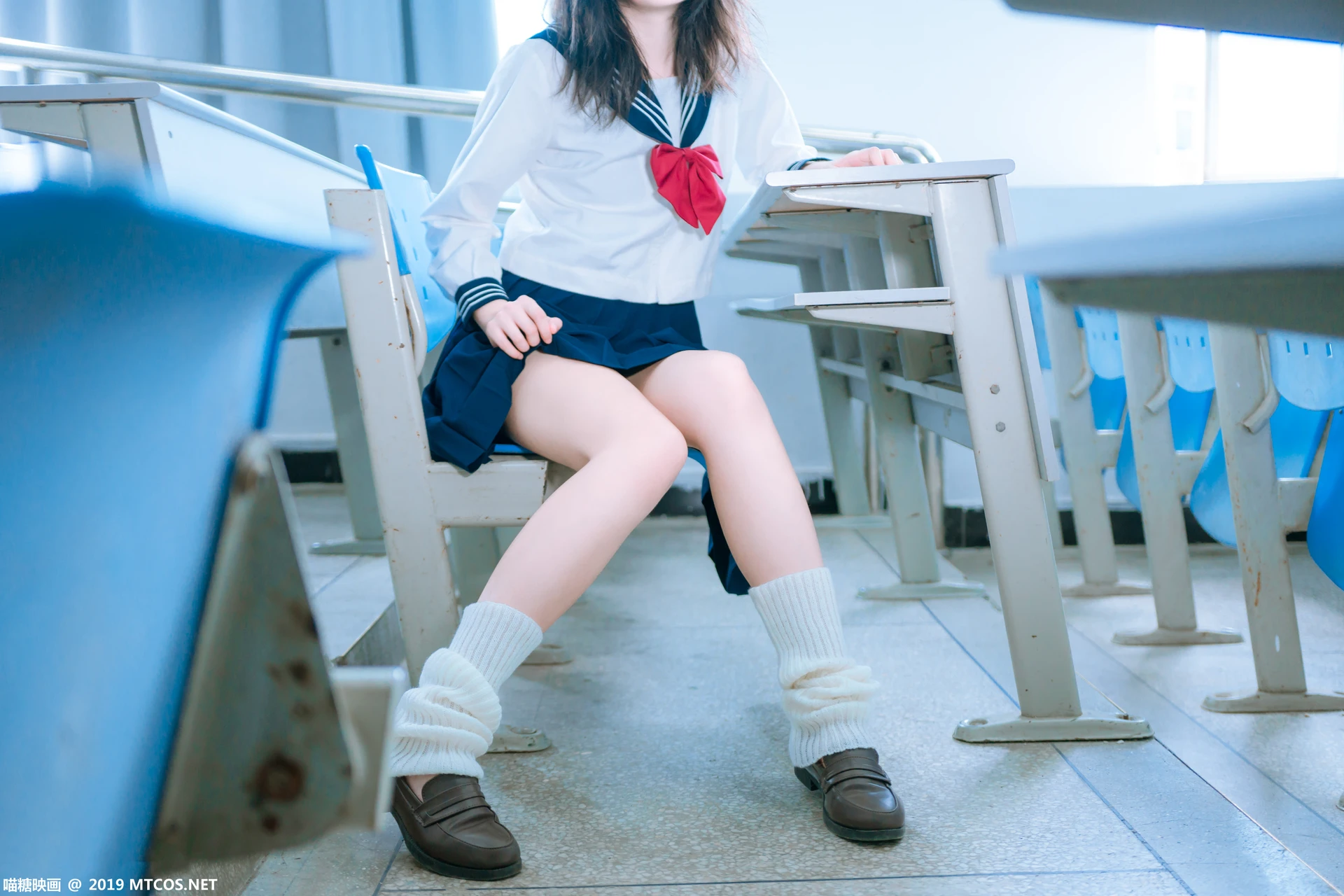 喵糖映画 VOL.014 [43P-335M]制服, 可爱, 喵糖映画, 学生装, 黑丝