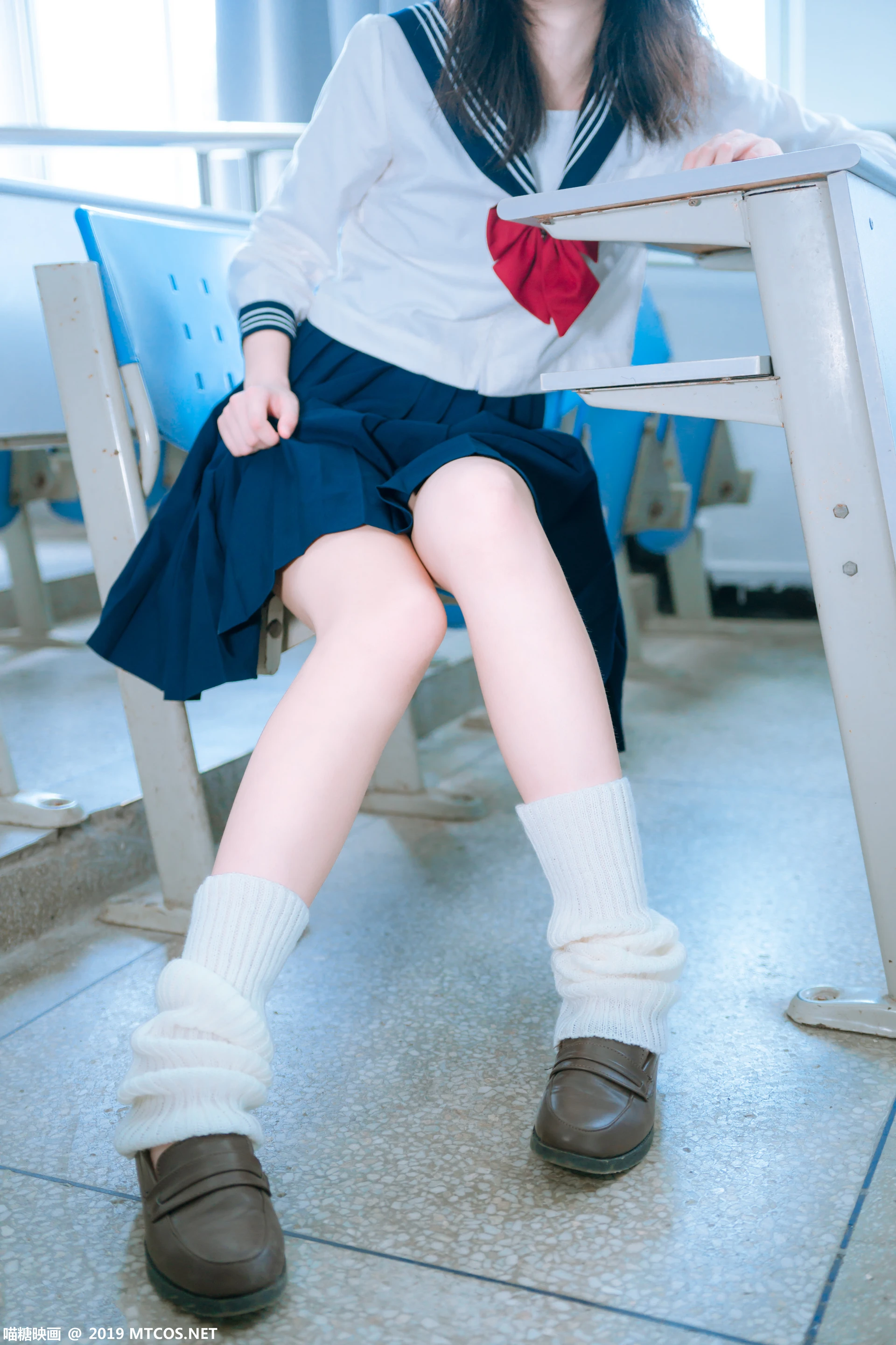 喵糖映画 VOL.014 [43P-335M]制服, 可爱, 喵糖映画, 学生装, 黑丝
