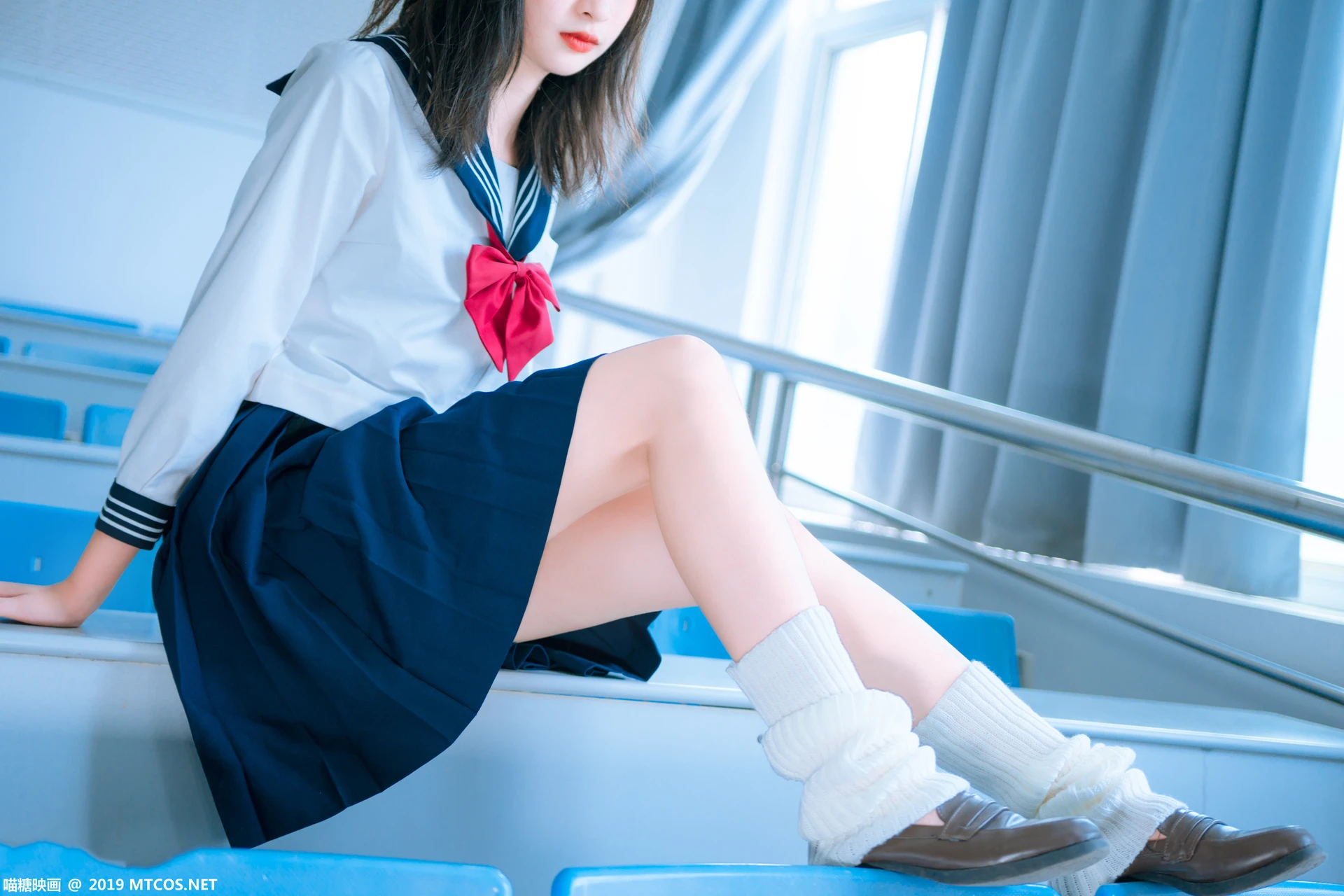 喵糖映画 VOL.014 [43P-335M]制服, 可爱, 喵糖映画, 学生装, 黑丝