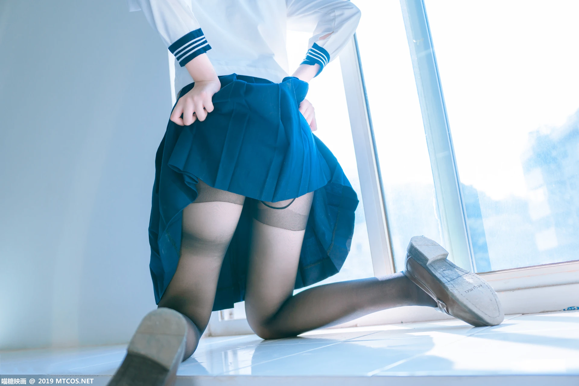 喵糖映画 VOL.014 [43P-335M]制服, 可爱, 喵糖映画, 学生装, 黑丝
