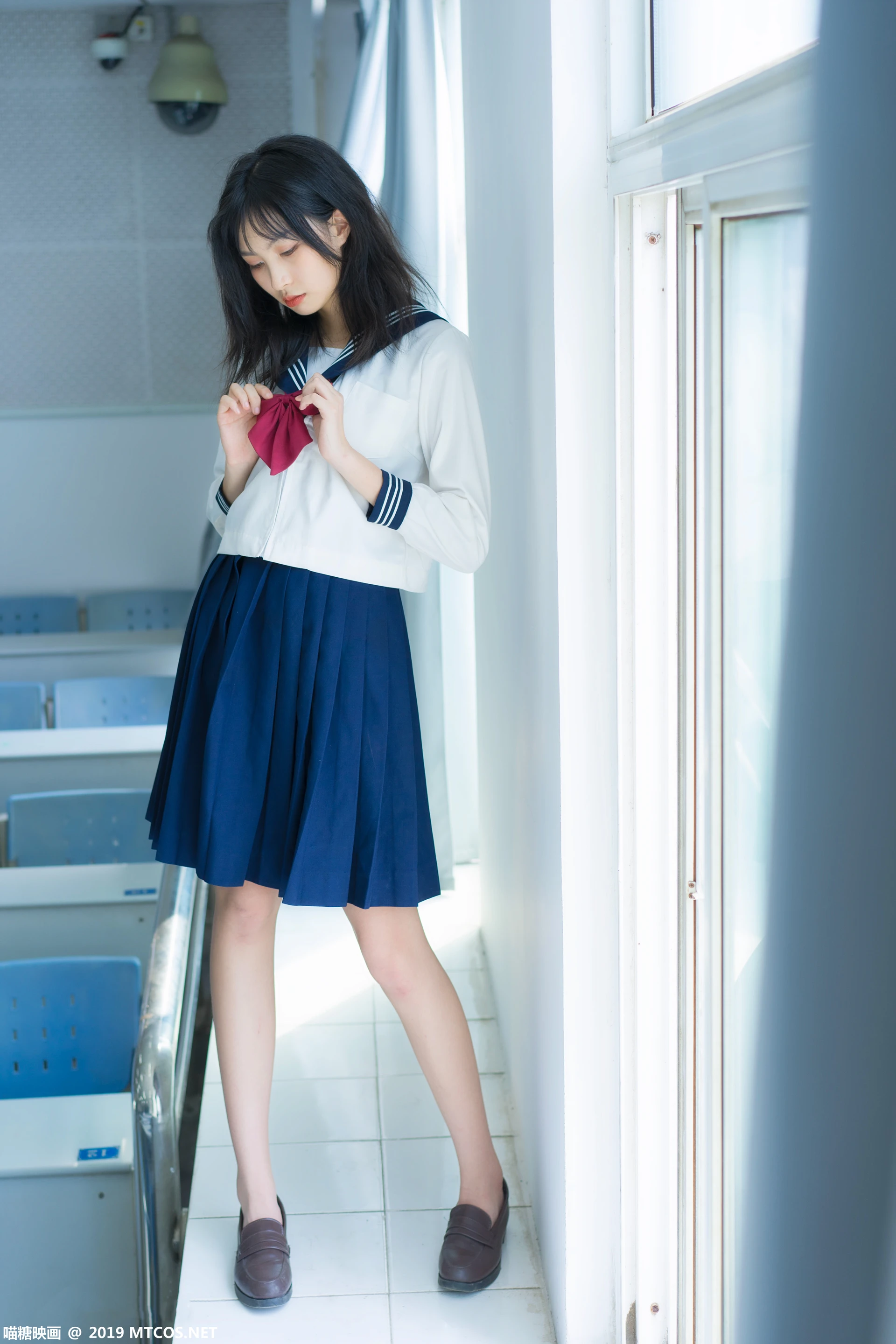 喵糖映画 VOL.014 [43P-335M]制服, 可爱, 喵糖映画, 学生装, 黑丝