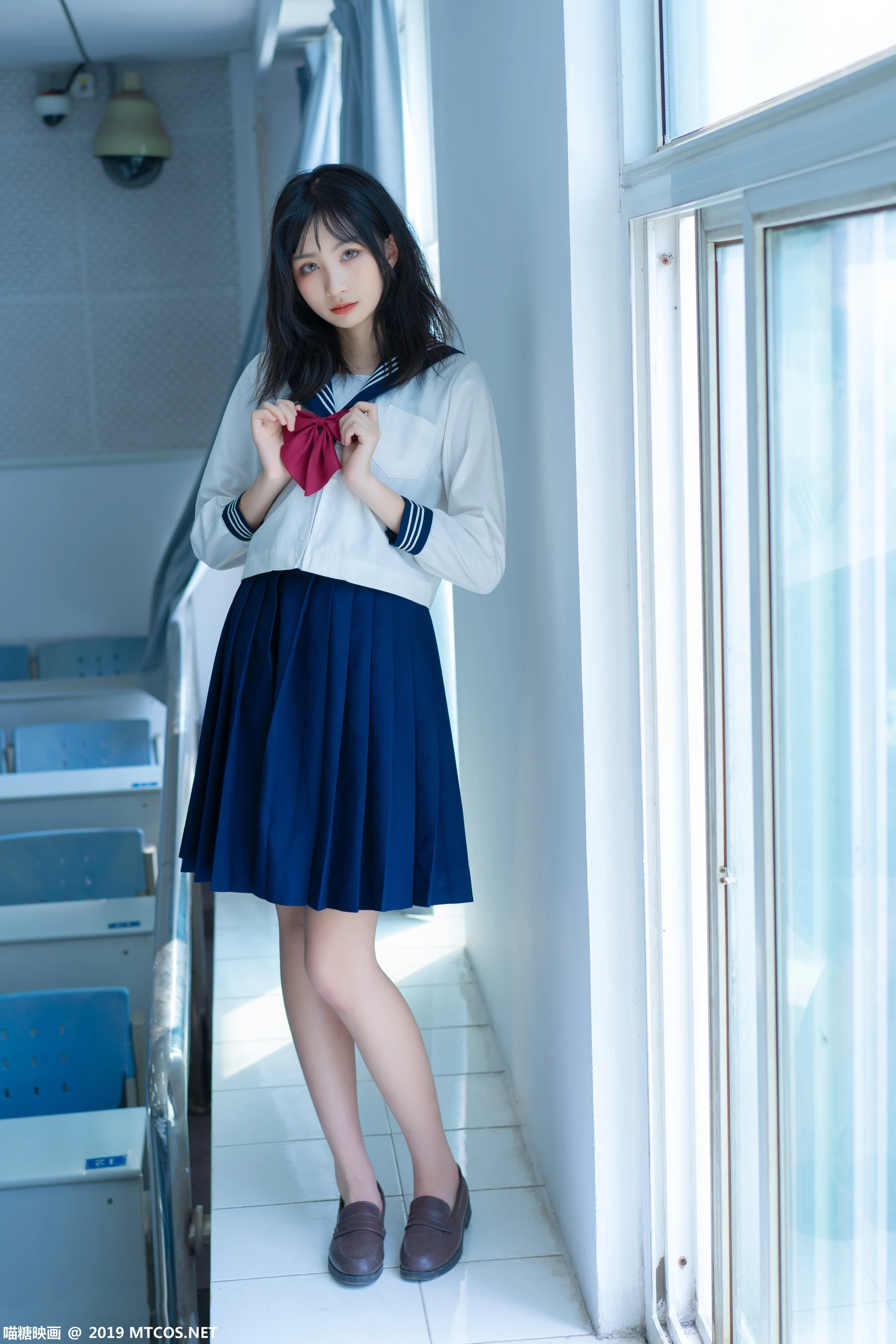 喵糖映画 VOL.014 [43P-335M]制服, 可爱, 喵糖映画, 学生装, 黑丝