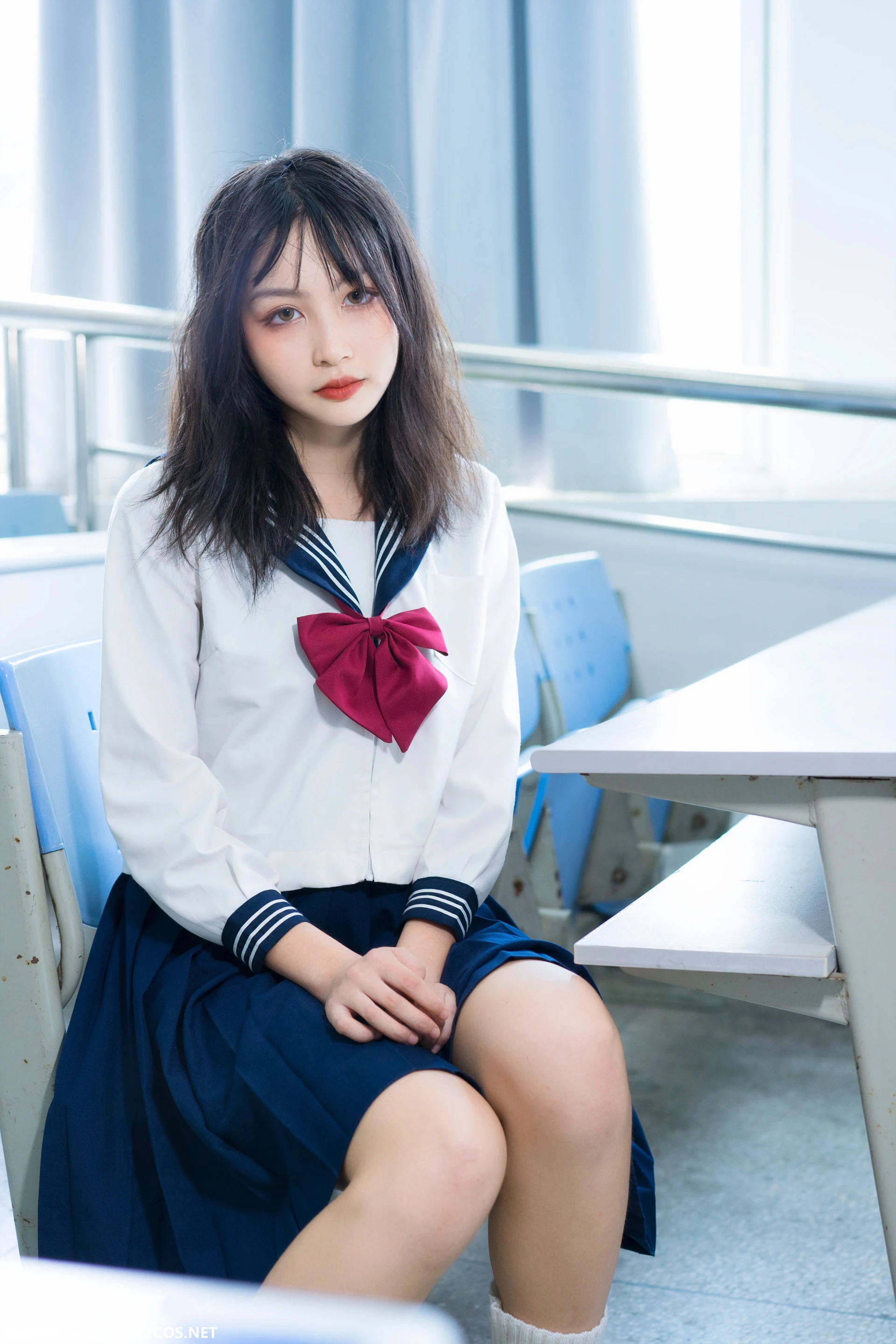 喵糖映画 VOL.014 [43P-335M]制服, 可爱, 喵糖映画, 学生装, 黑丝