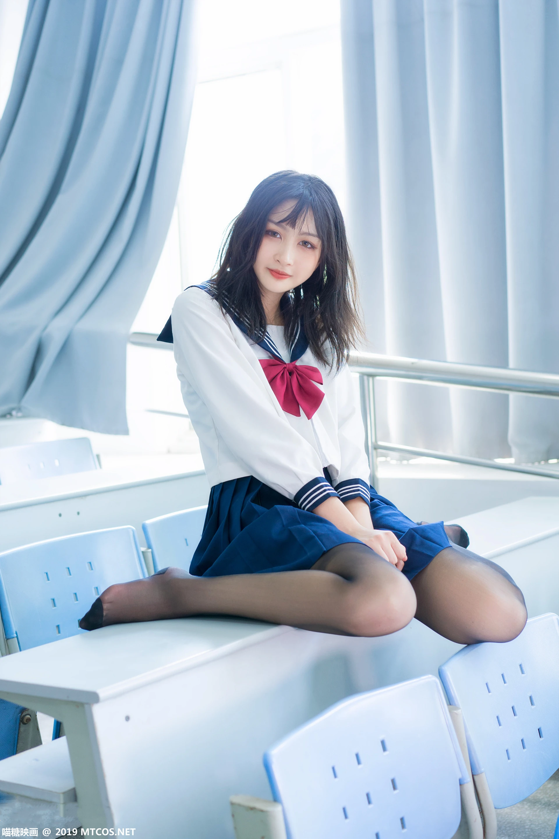 喵糖映画 VOL.014 [43P-335M]制服, 可爱, 喵糖映画, 学生装, 黑丝