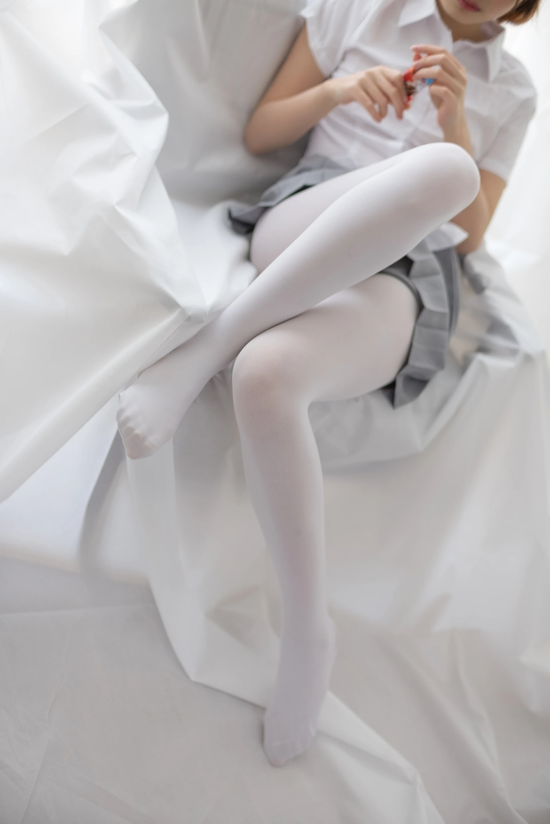 森萝财团 R15-045 [109P-525M]学生装, 森萝财团, 白丝, 美腿