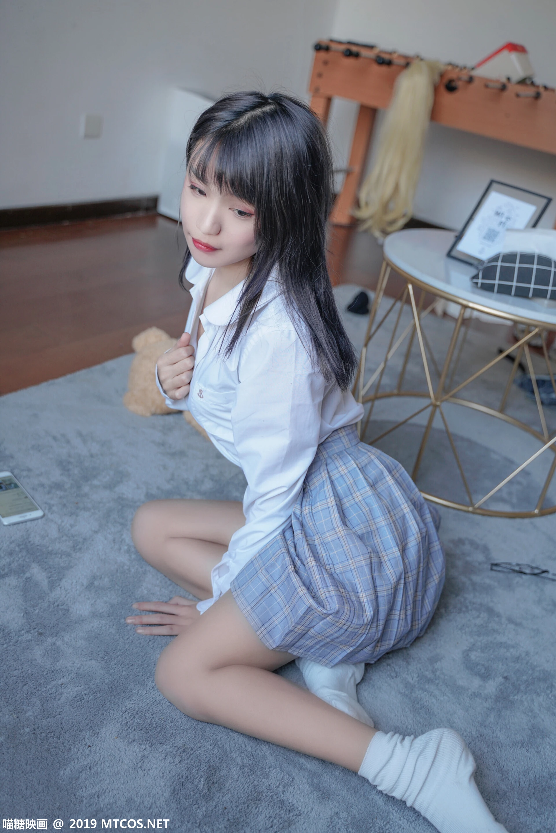 喵糖映画 VOL.047 [44P-385M]JK制服, 可爱, 喵糖映画, 学生装, 美腿
