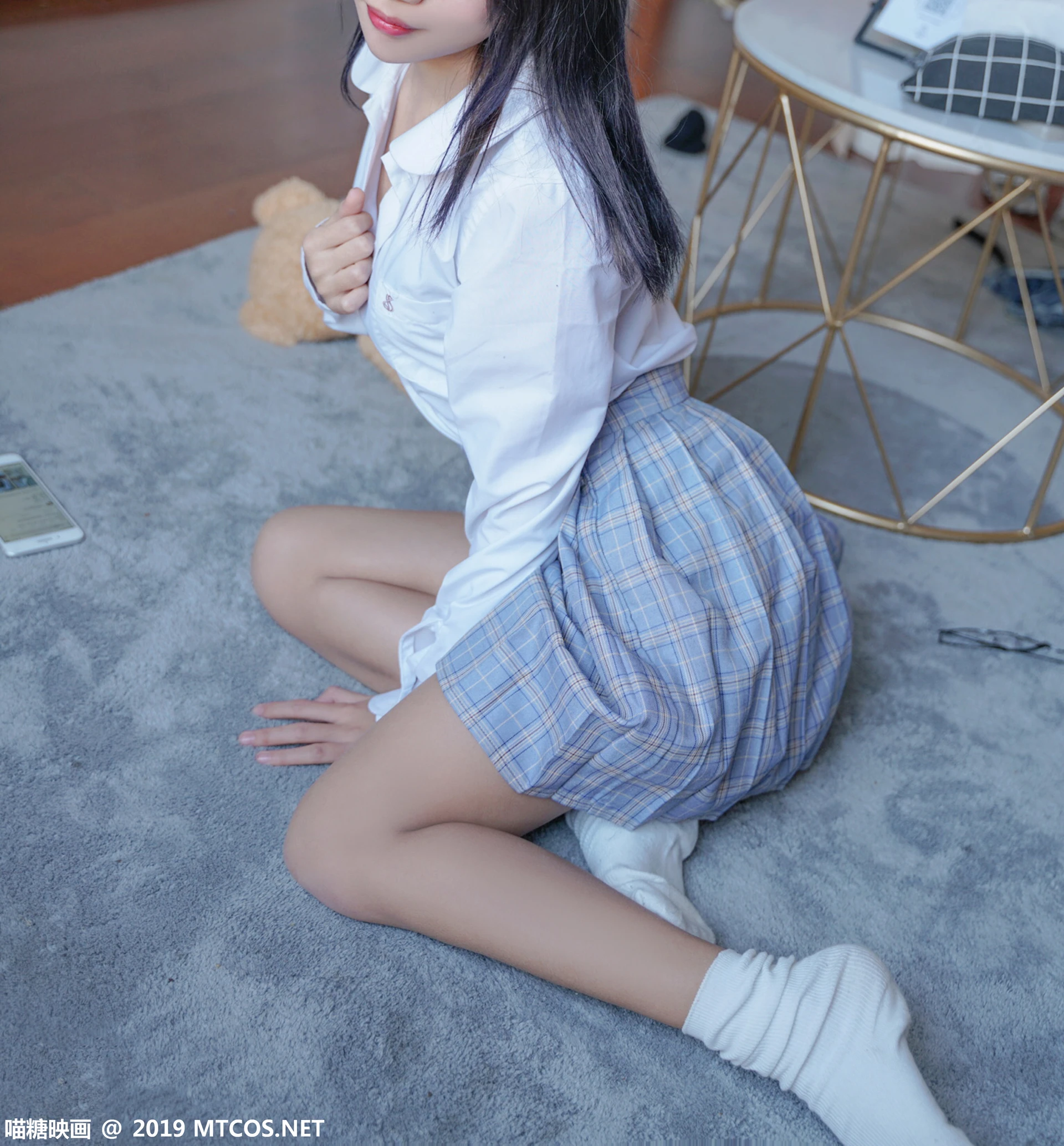喵糖映画 VOL.047 [44P-385M]JK制服, 可爱, 喵糖映画, 学生装, 美腿