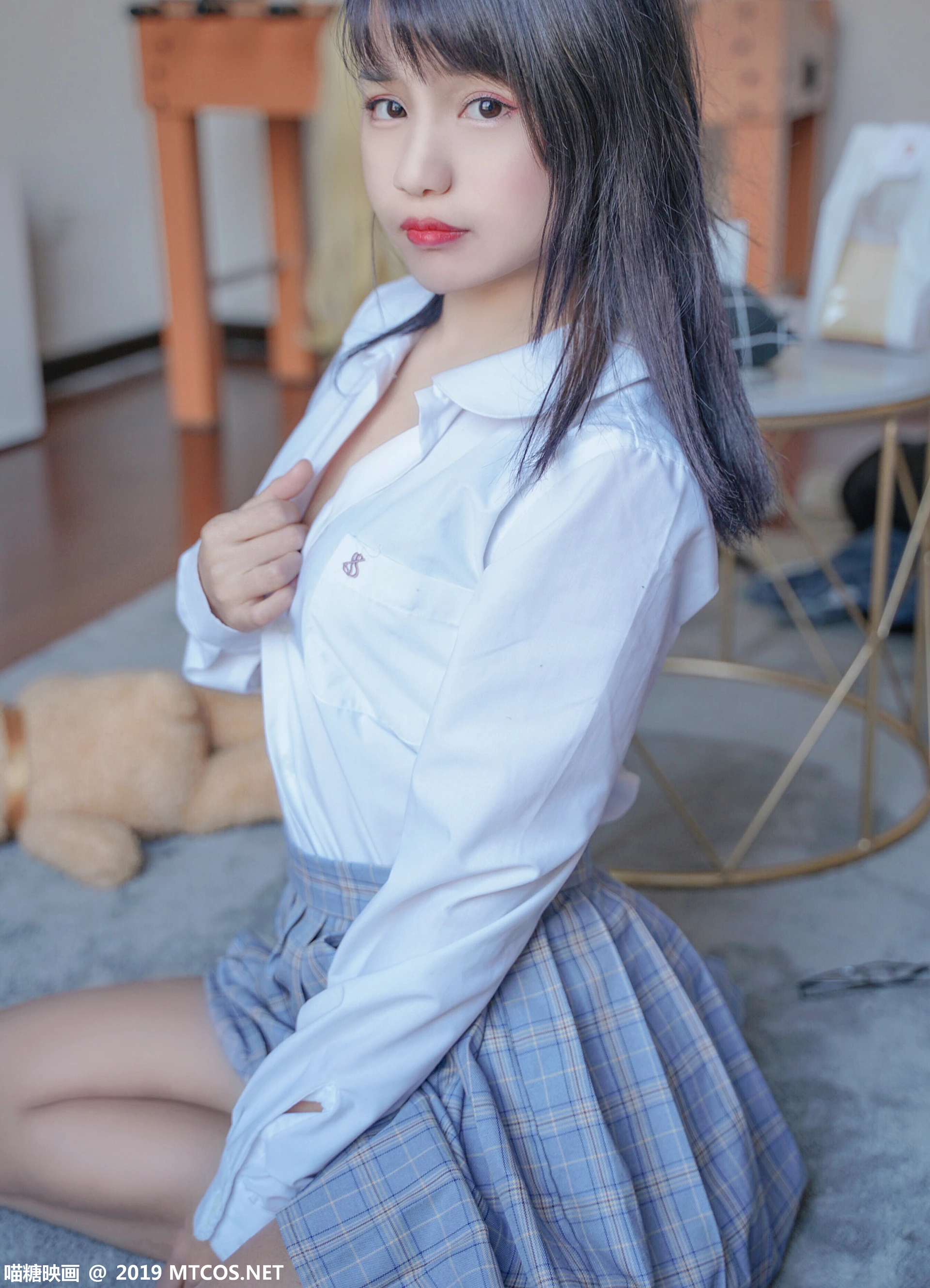 喵糖映画 VOL.047 [44P-385M]JK制服, 可爱, 喵糖映画, 学生装, 美腿