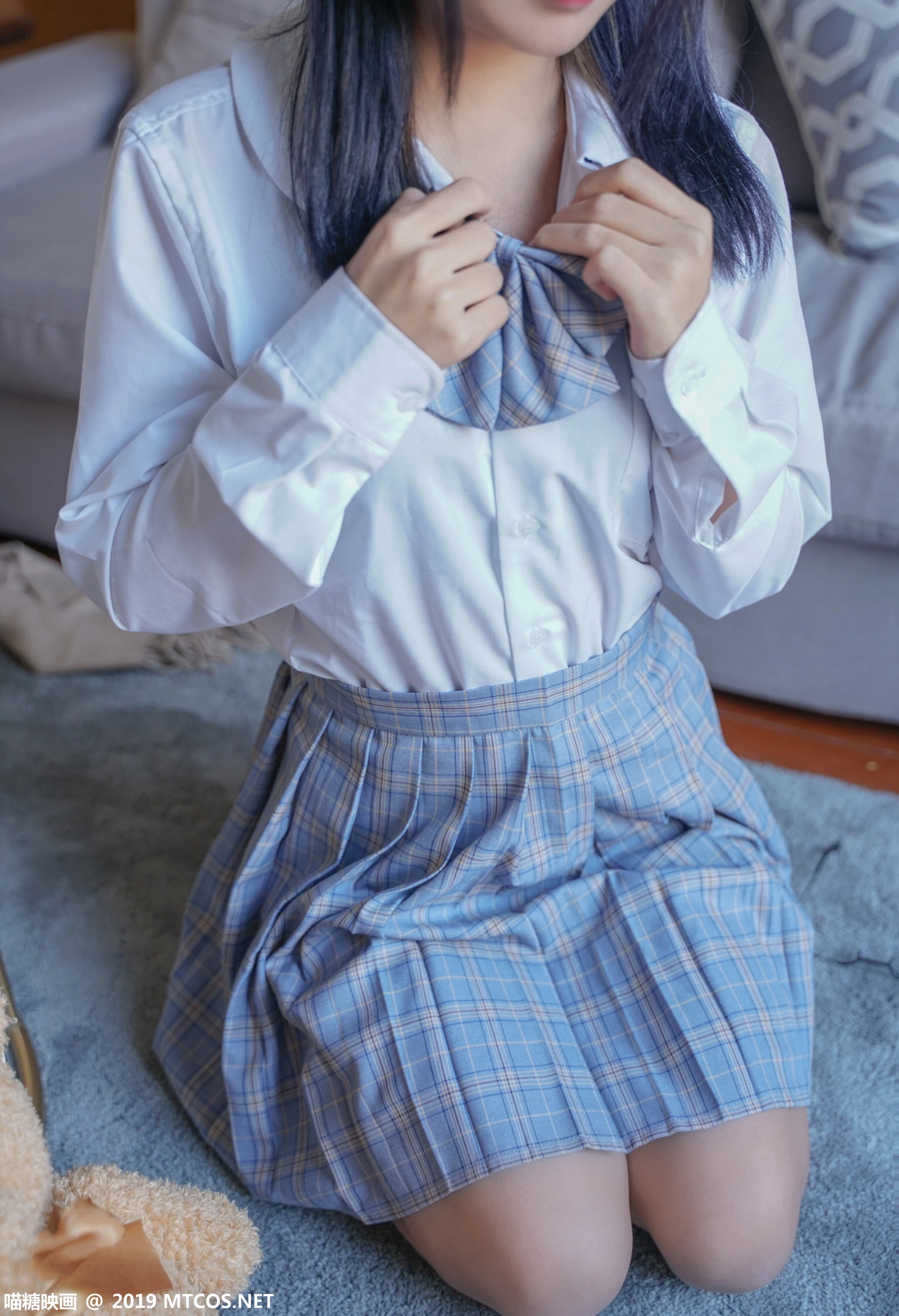 喵糖映画 VOL.047 [44P-385M]JK制服, 可爱, 喵糖映画, 学生装, 美腿