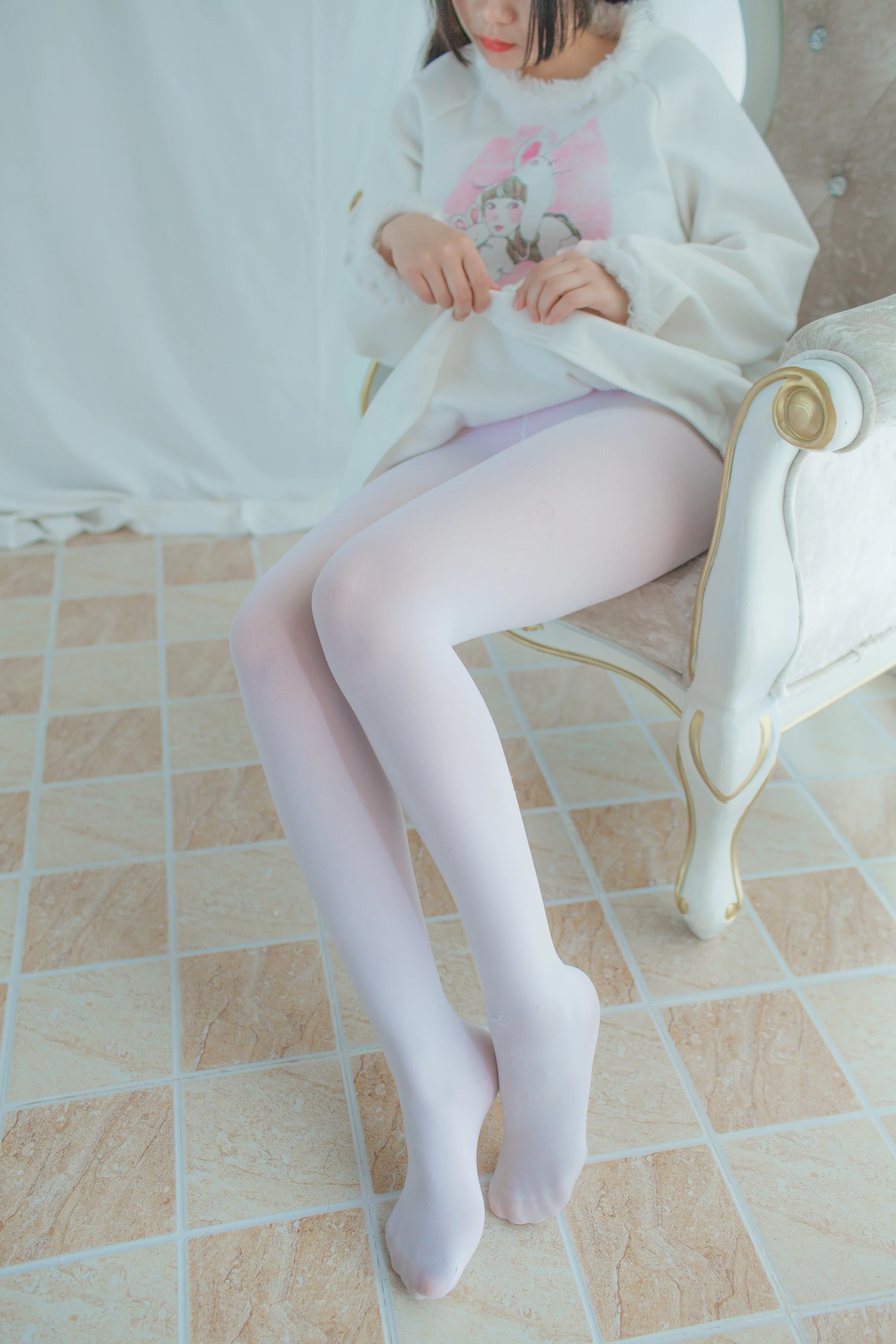 少女秩序 VOL.16 无法拒绝的白丝 可爱双马尾[49P-354M]双马尾, 少女秩序, 白丝, 美腿, 美足
