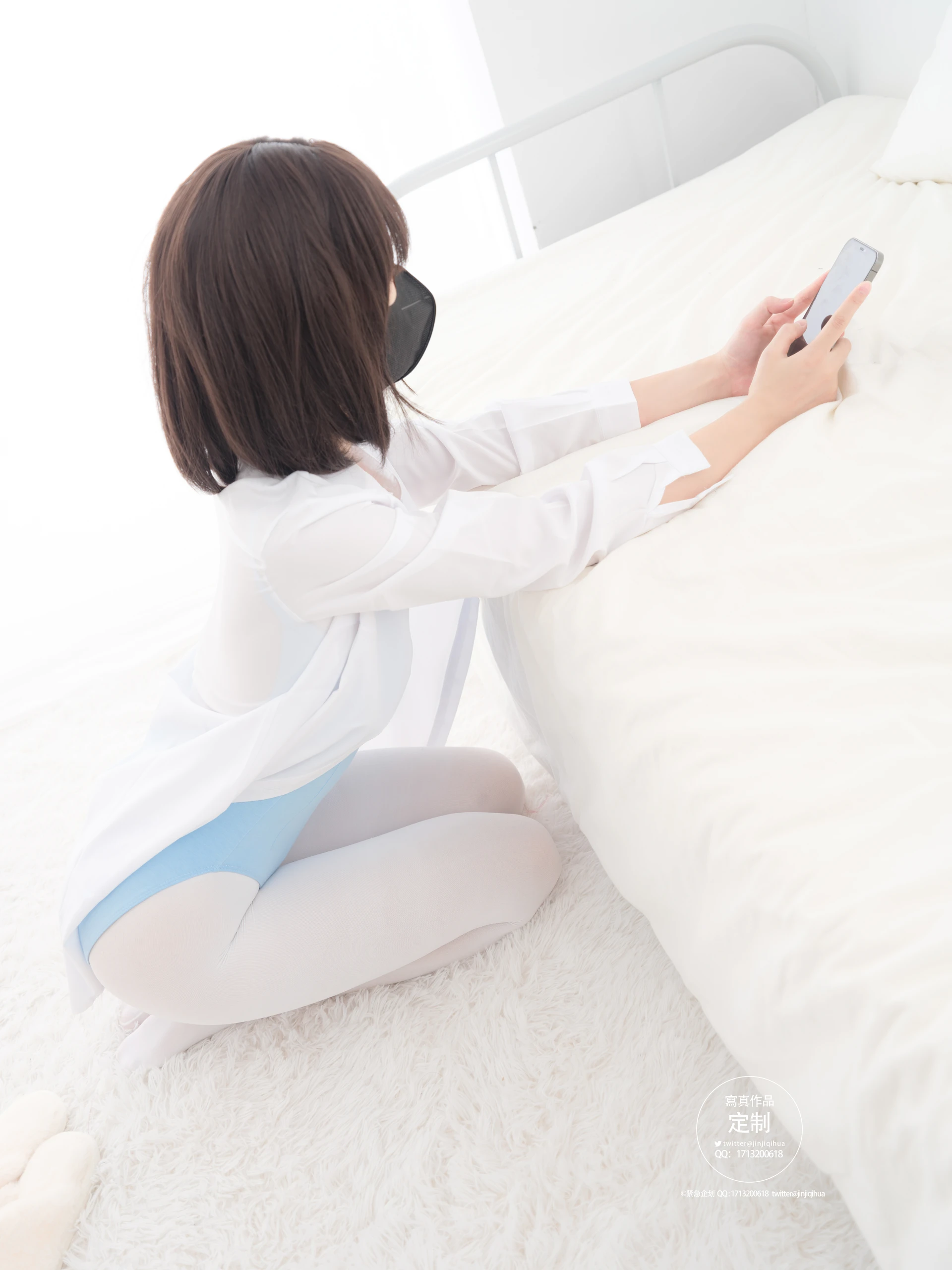 紧急企划 EX.011 见希w 白丝体操服 [76P1V-2.96GB]体操服, 白丝, 紧急企划, 美腿, 美足, 见希w