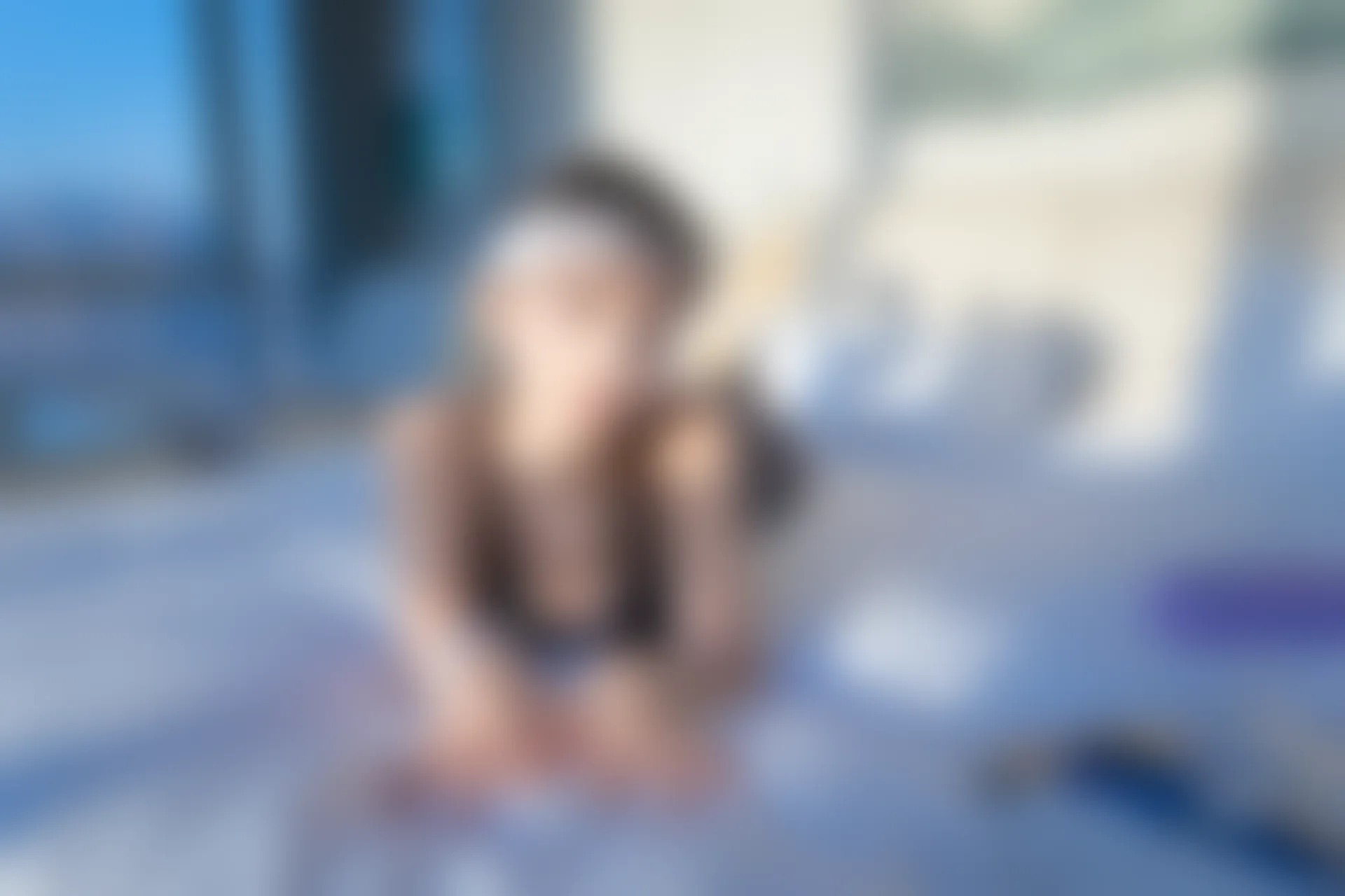 神楽坂真冬 第三季 序号26：健身主题《温度の香り》 [150P2V-620MB]体操服, 内衣, 双马尾, 白丝, 神楽坂真冬, 美腿, 美足, 肉丝