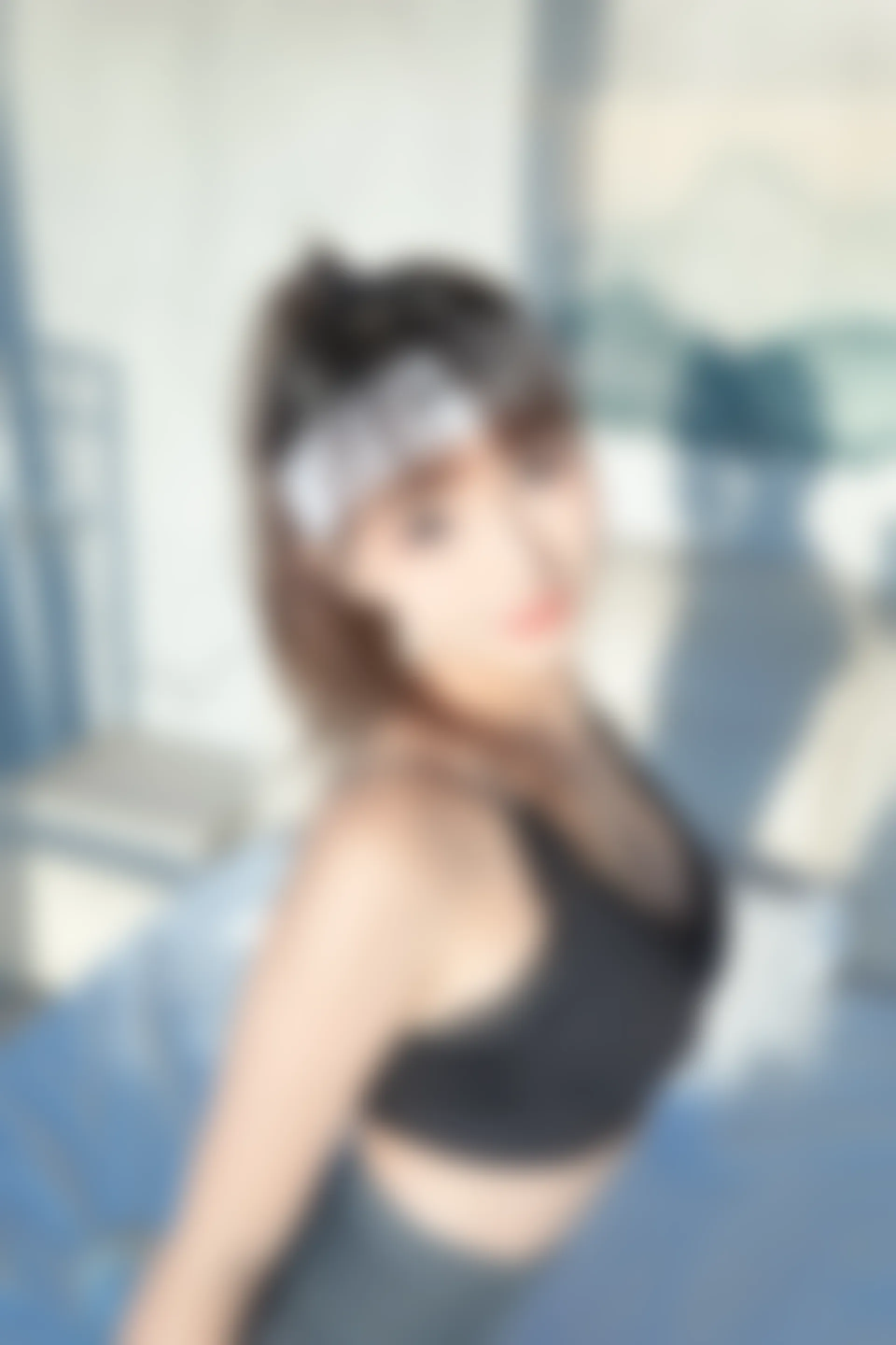 神楽坂真冬 第三季 序号26：健身主题《温度の香り》 [150P2V-620MB]体操服, 内衣, 双马尾, 白丝, 神楽坂真冬, 美腿, 美足, 肉丝