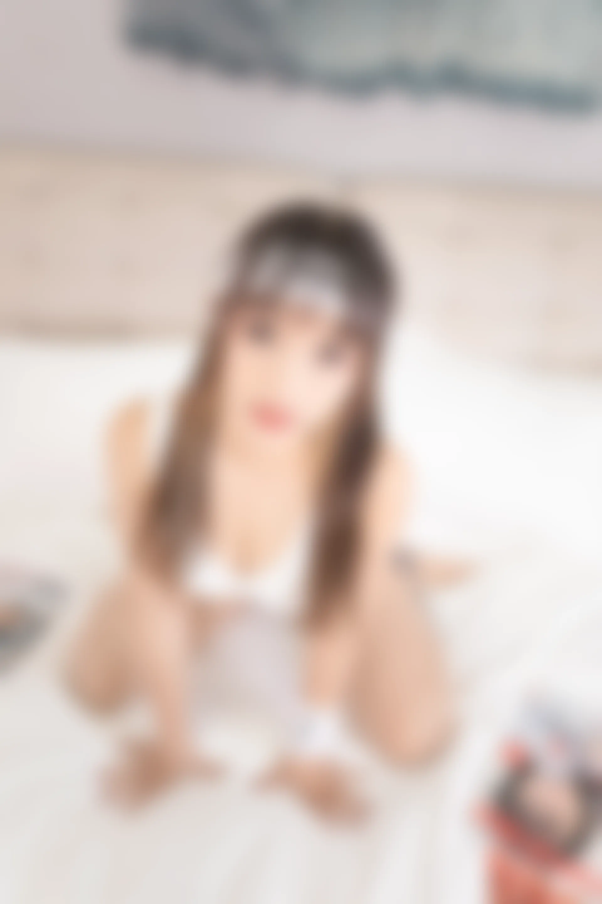 神楽坂真冬 第三季 序号26：健身主题《温度の香り》 [150P2V-620MB]体操服, 内衣, 双马尾, 白丝, 神楽坂真冬, 美腿, 美足, 肉丝