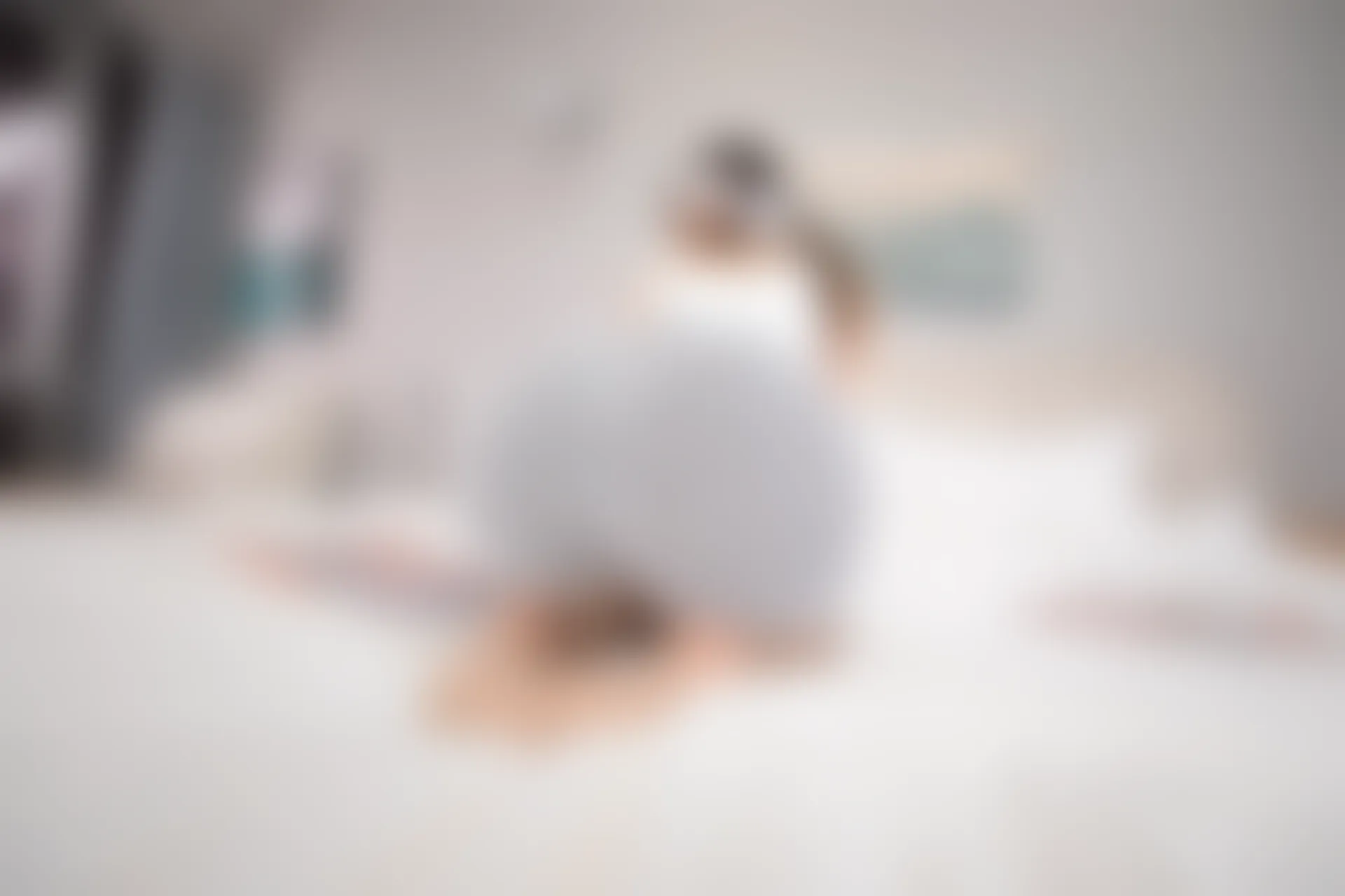 神楽坂真冬 第三季 序号26：健身主题《温度の香り》 [150P2V-620MB]体操服, 内衣, 双马尾, 白丝, 神楽坂真冬, 美腿, 美足, 肉丝